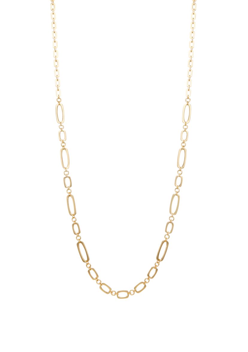 Gold Tone 42 Strandage Necklace