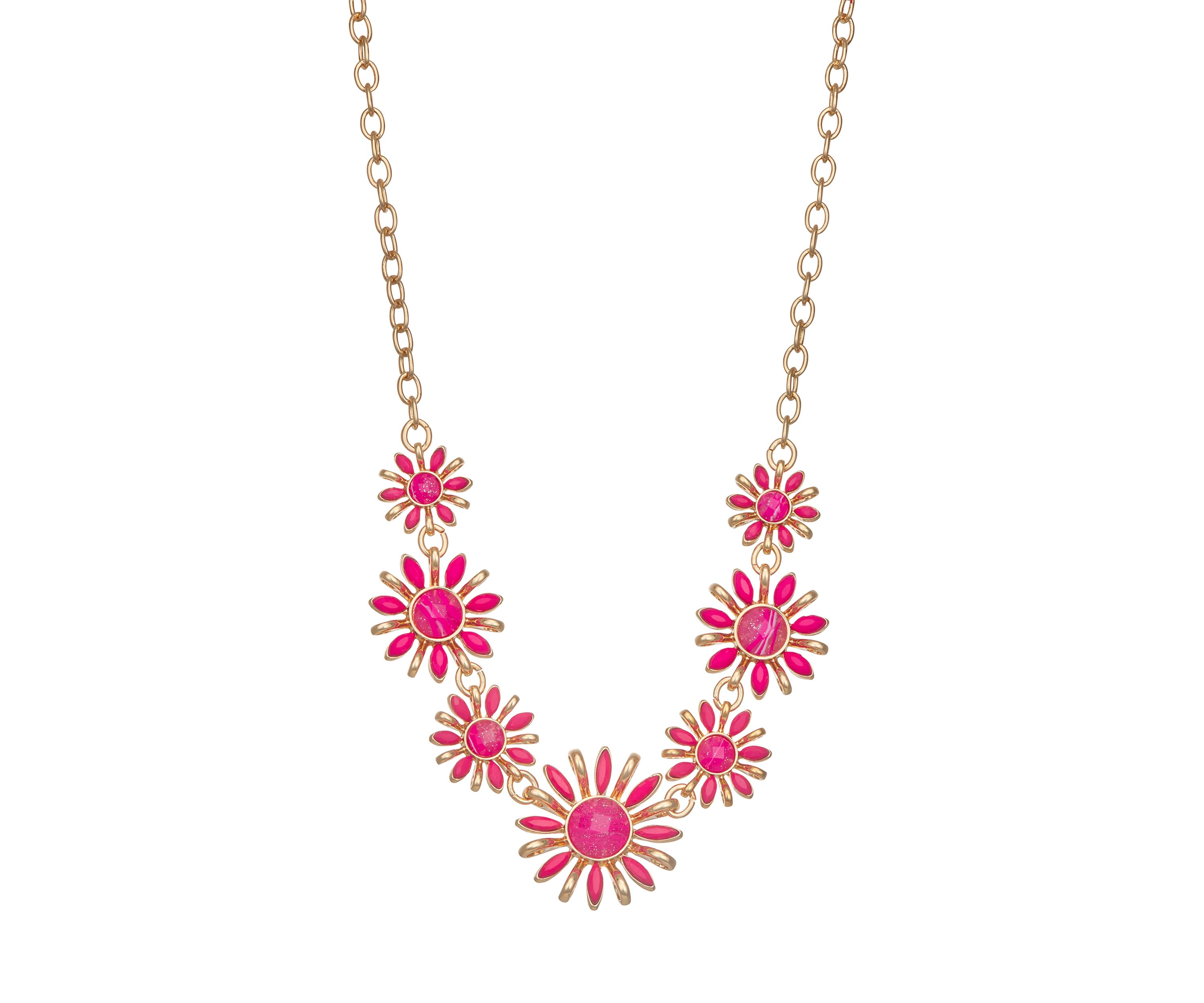 Flower Frontal Necklace