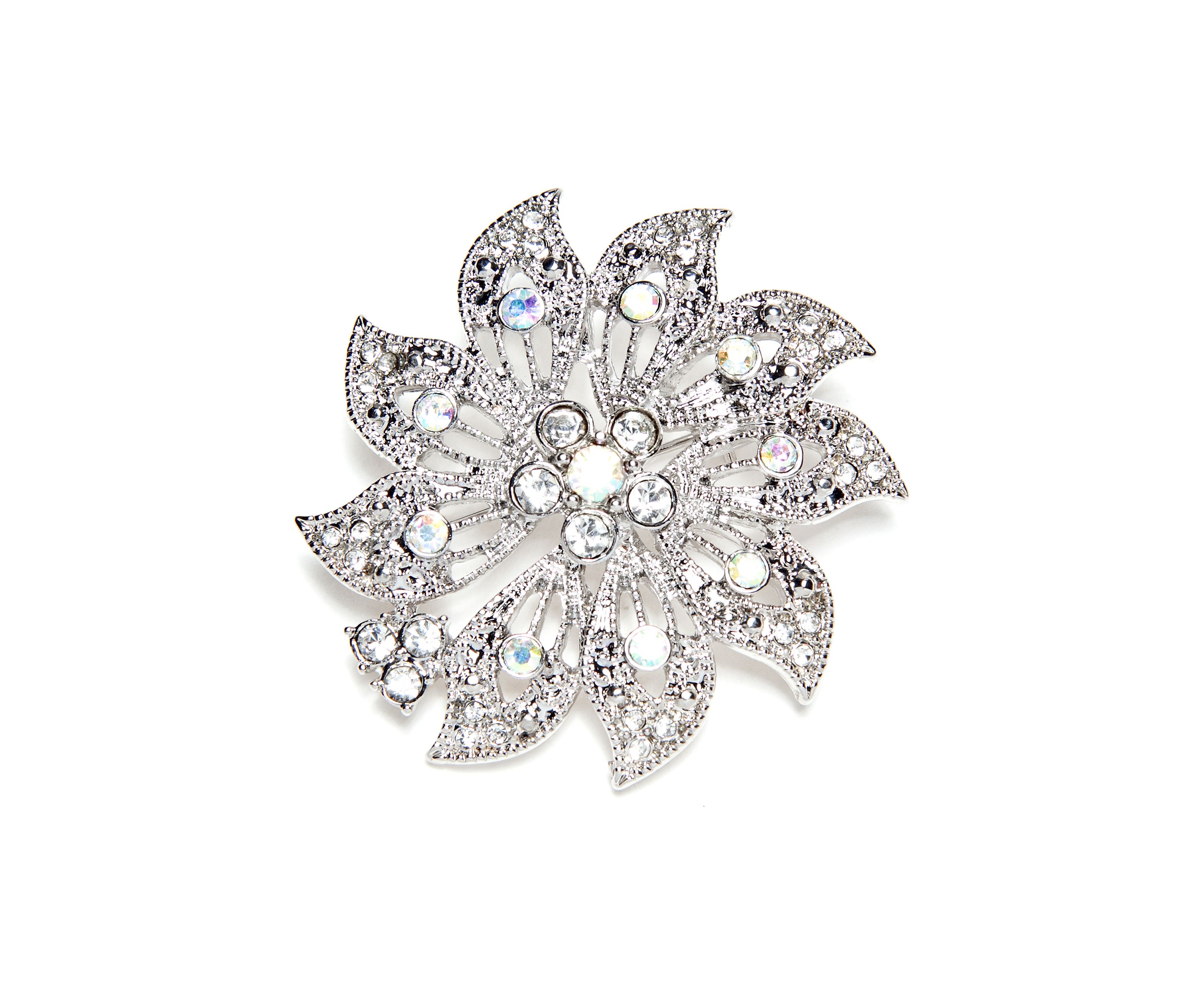 Boxed Flower Pin