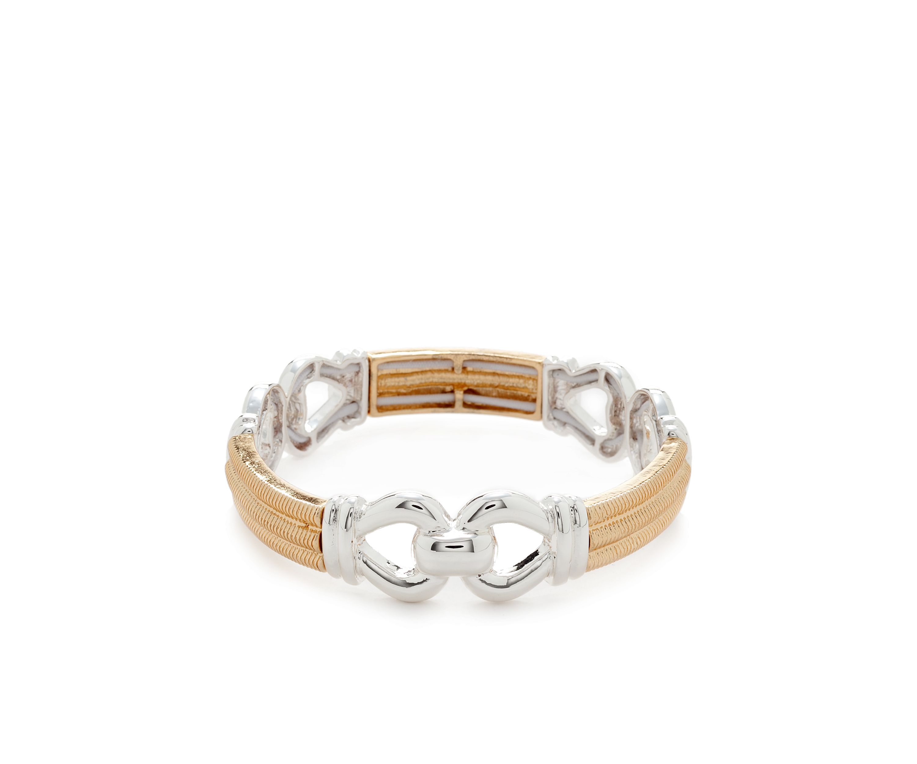 2 Tone Stretch Bracelet