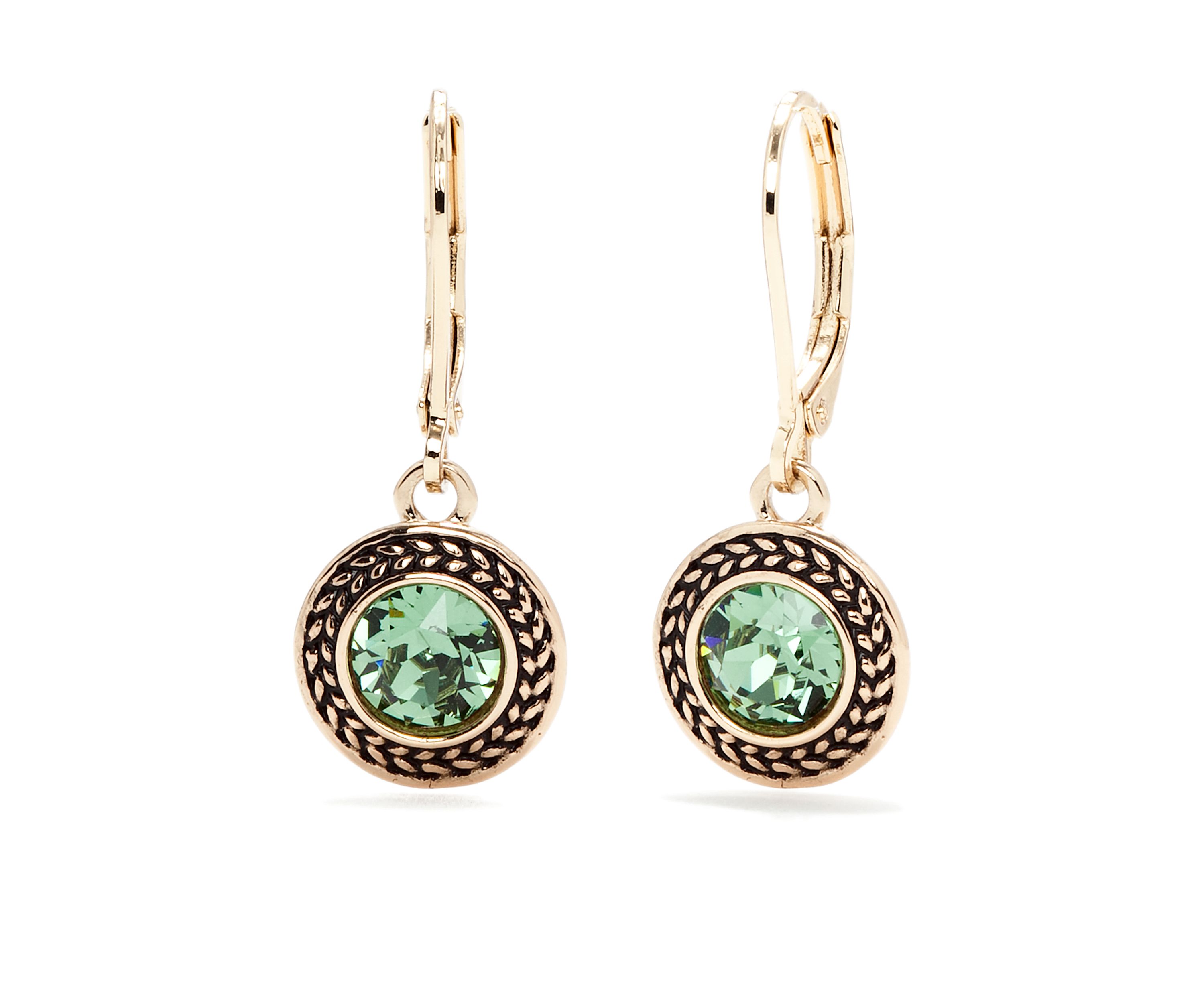 Lever Back Drop Earrings 