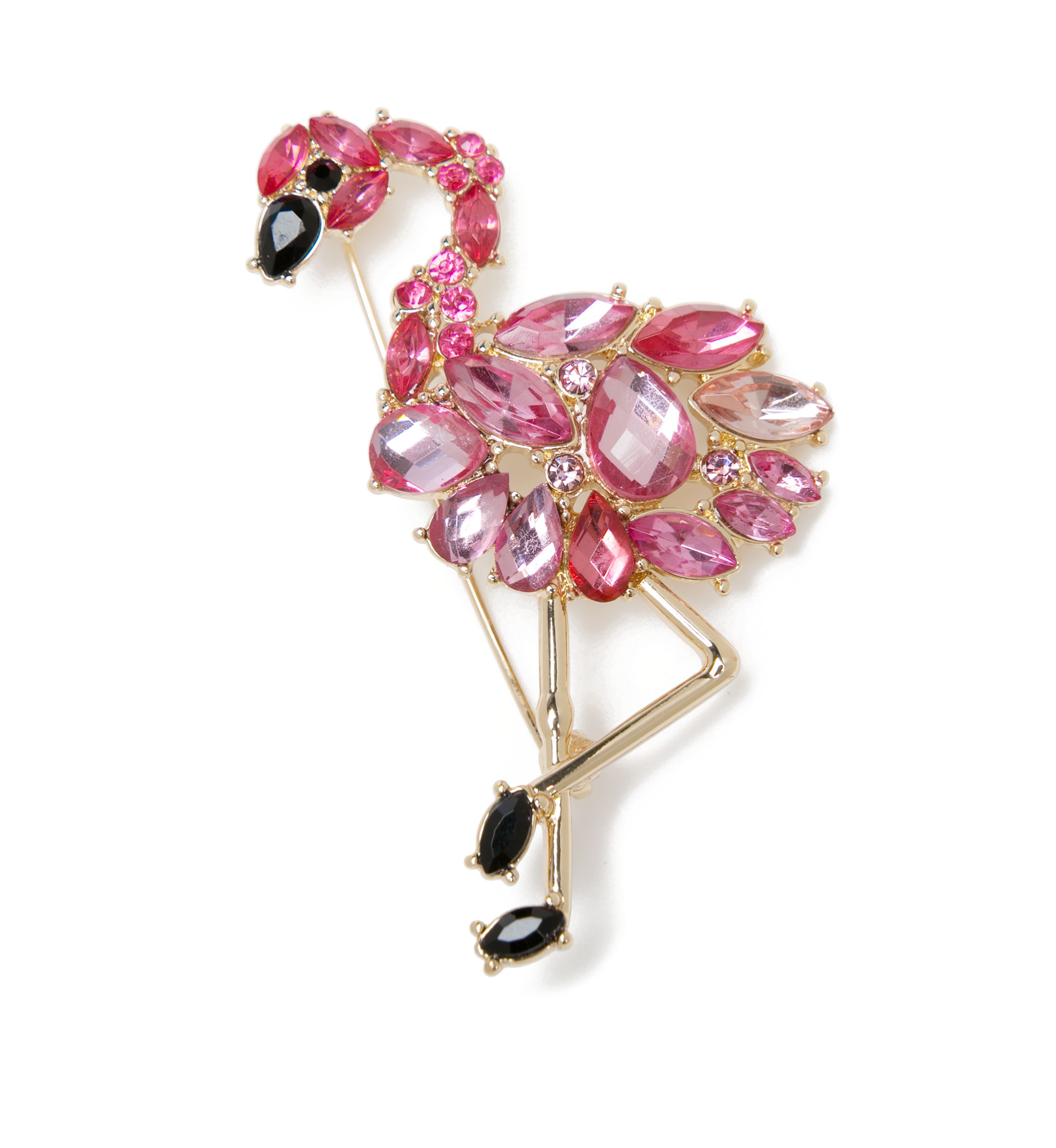 Boxed Fancy Flamingo Pin