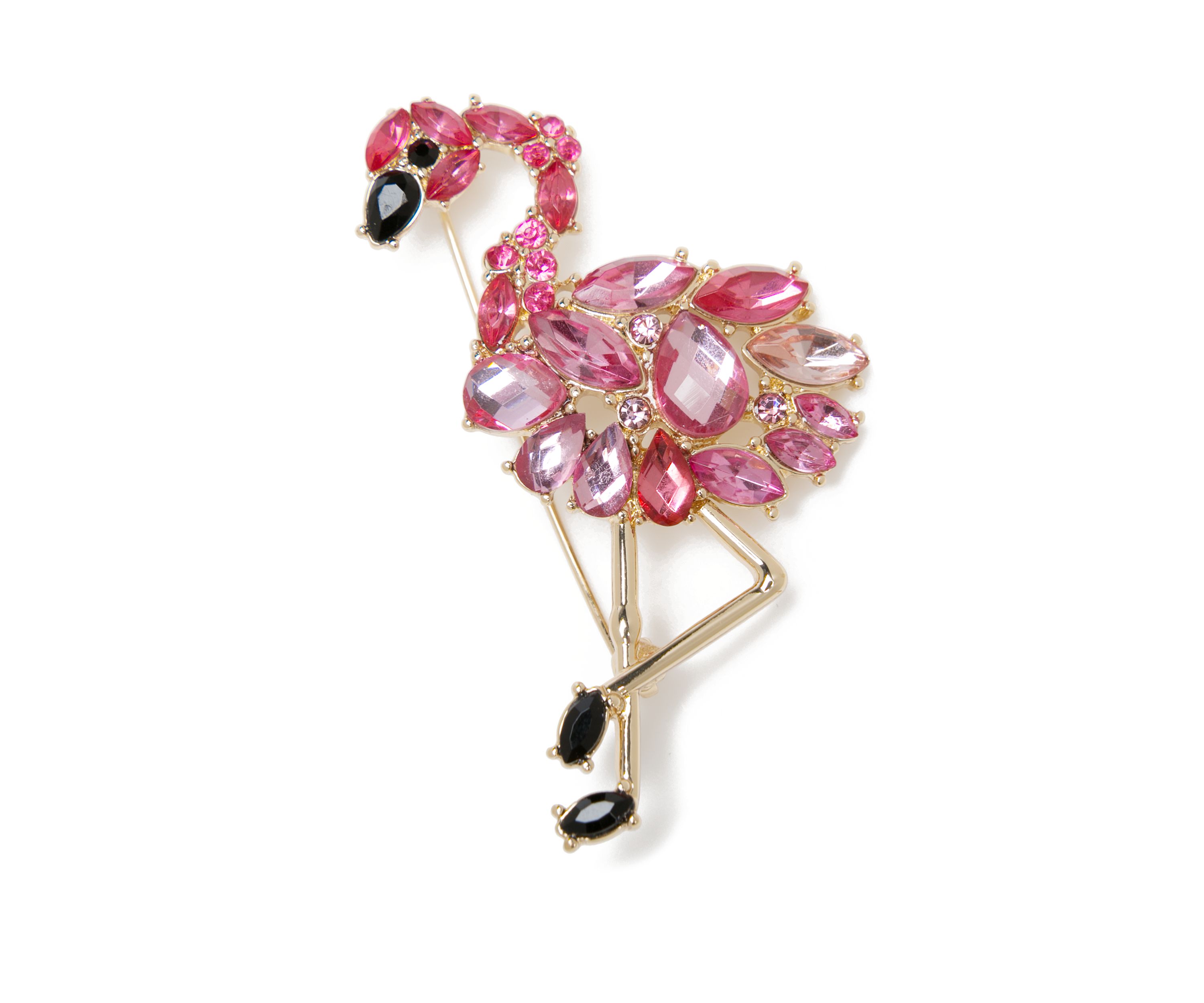 Boxed Fancy Flamingo Pin