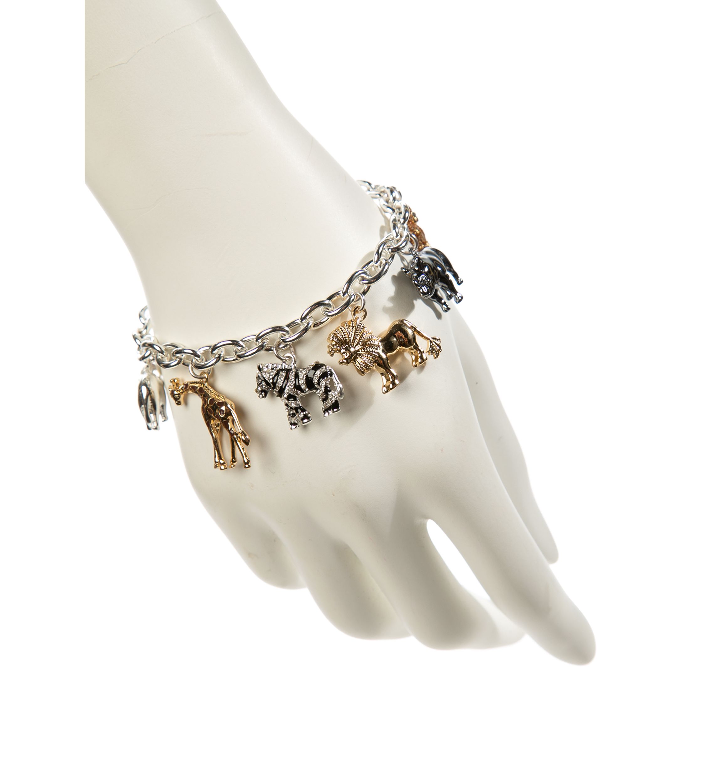 Boxed Safari Charm Flex Bracelet
