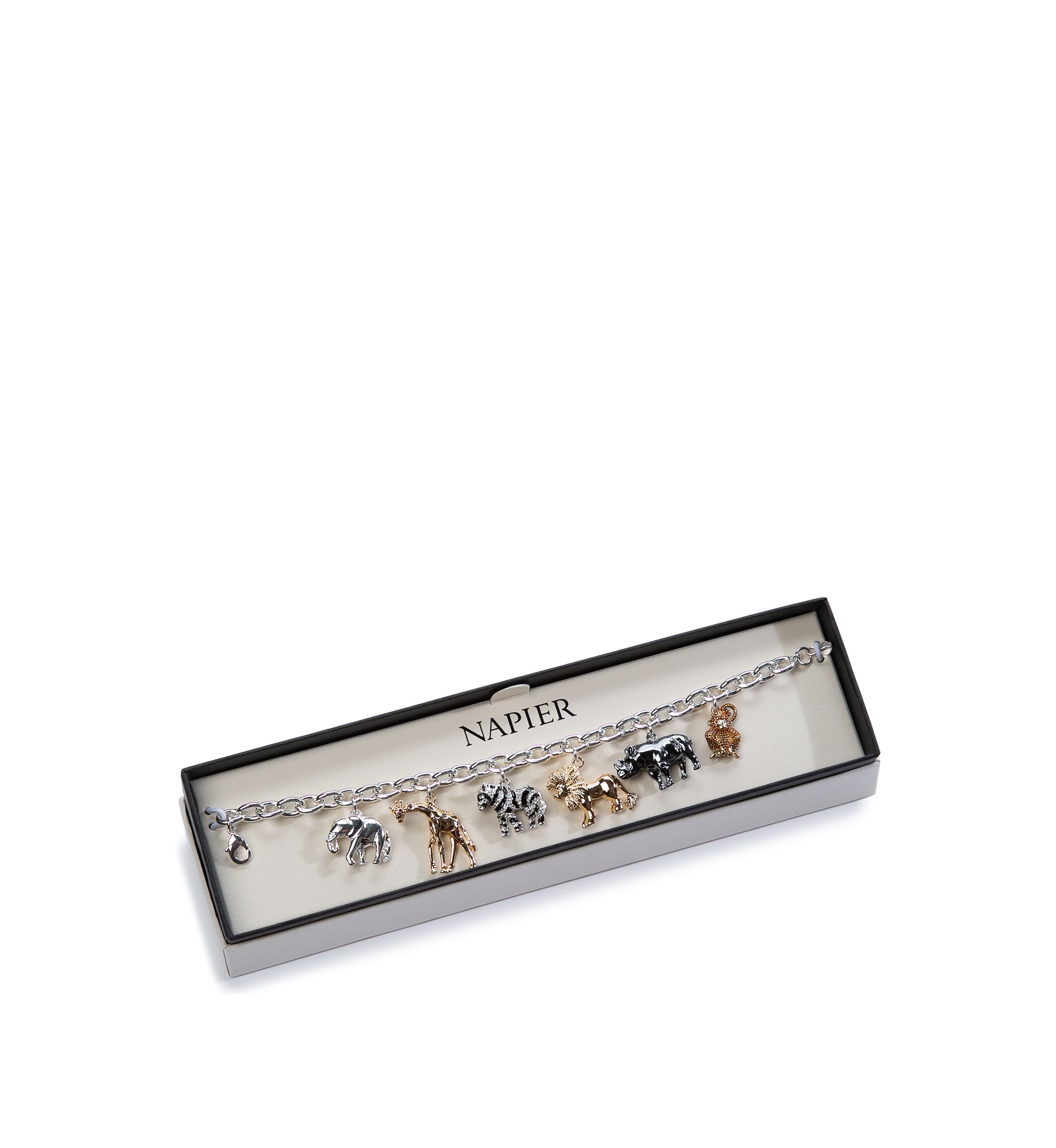 Boxed Safari Charm Flex Bracelet