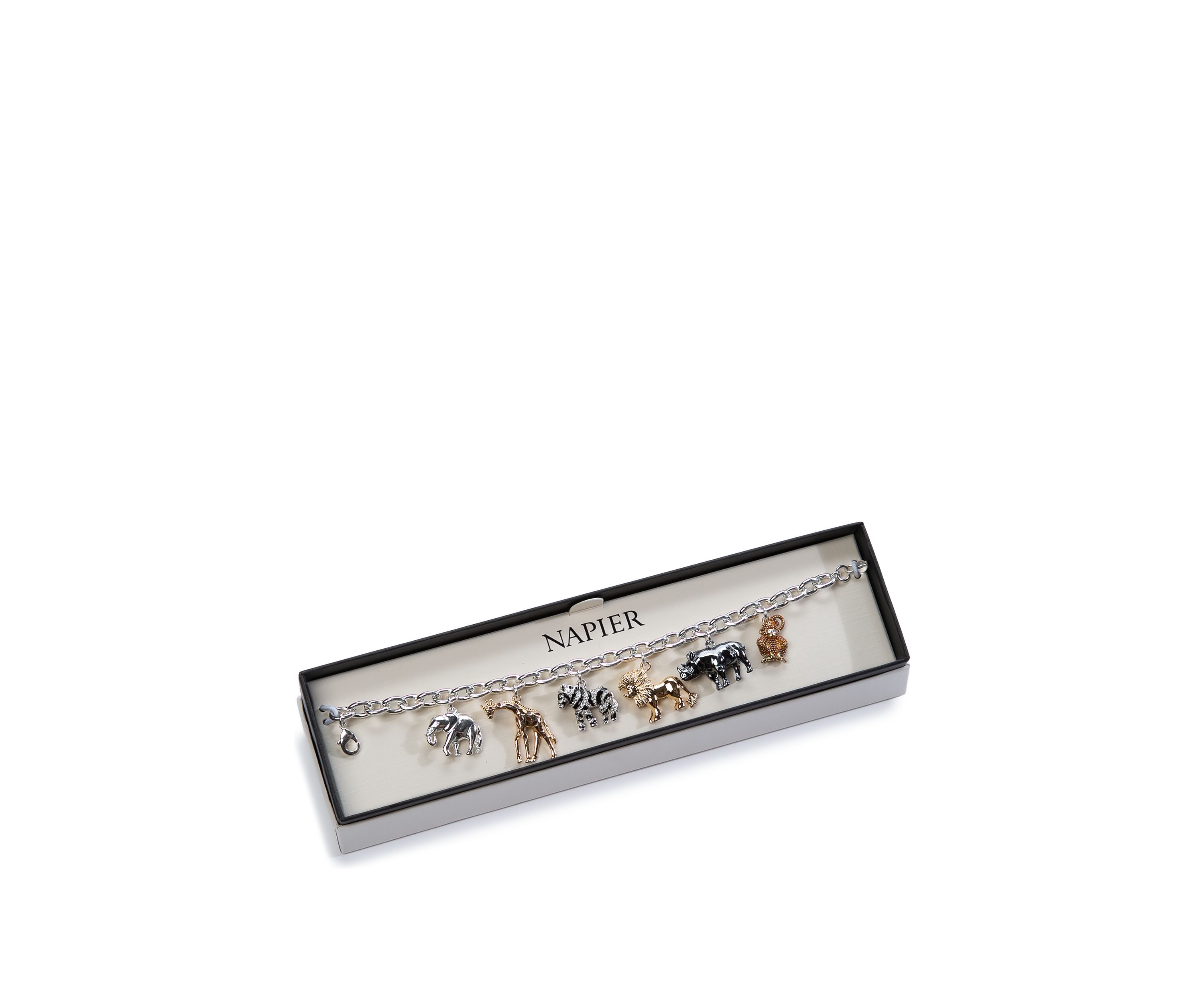 Boxed Safari Charm Flex Bracelet
