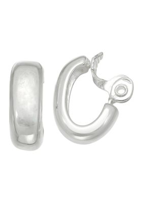 Pearl of Great Price Sterling Silver & Pearl Hoop Earrings – Tracy Hibsman  Studio