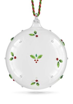 SWAROVSKI Holiday Cheers Mistletoe Ball Ornament