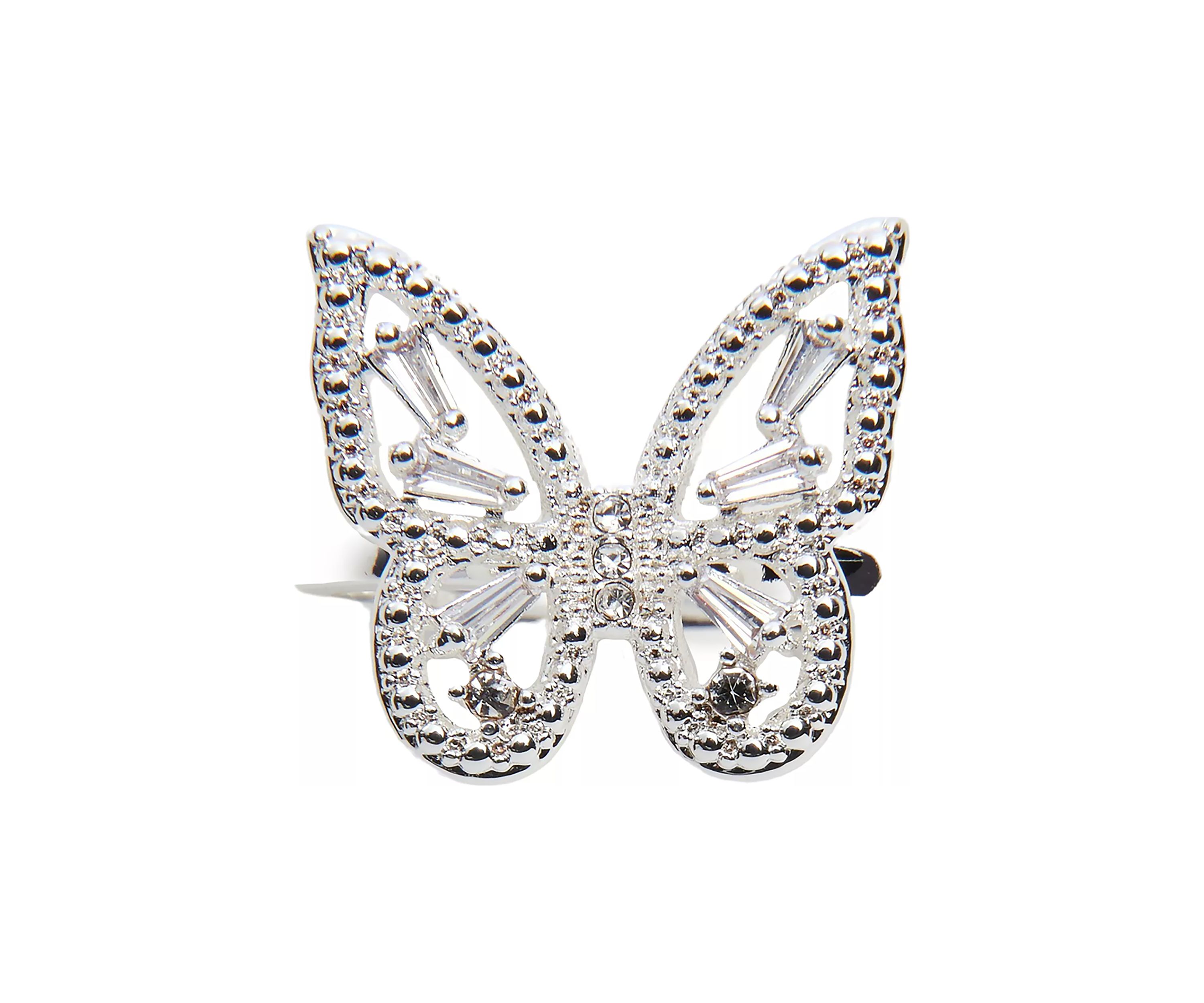 Lab Created Cubic Zirconia Butterfly Ring