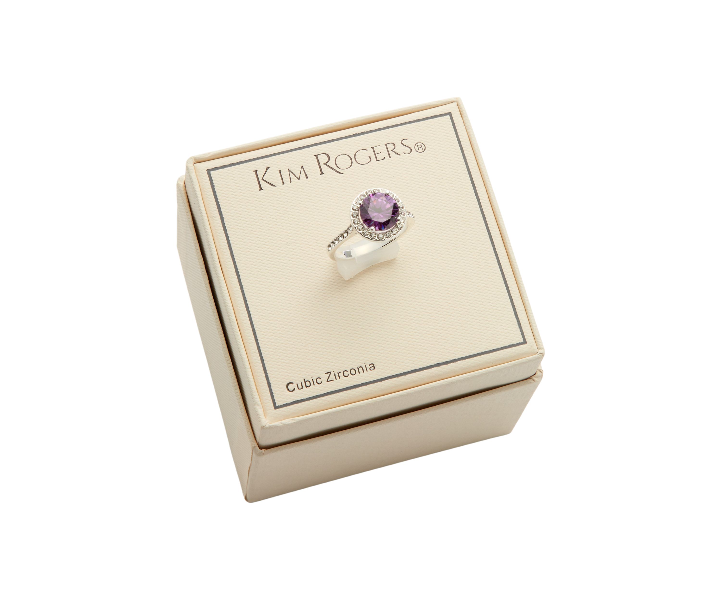 Lab Created Amethyst Ring 