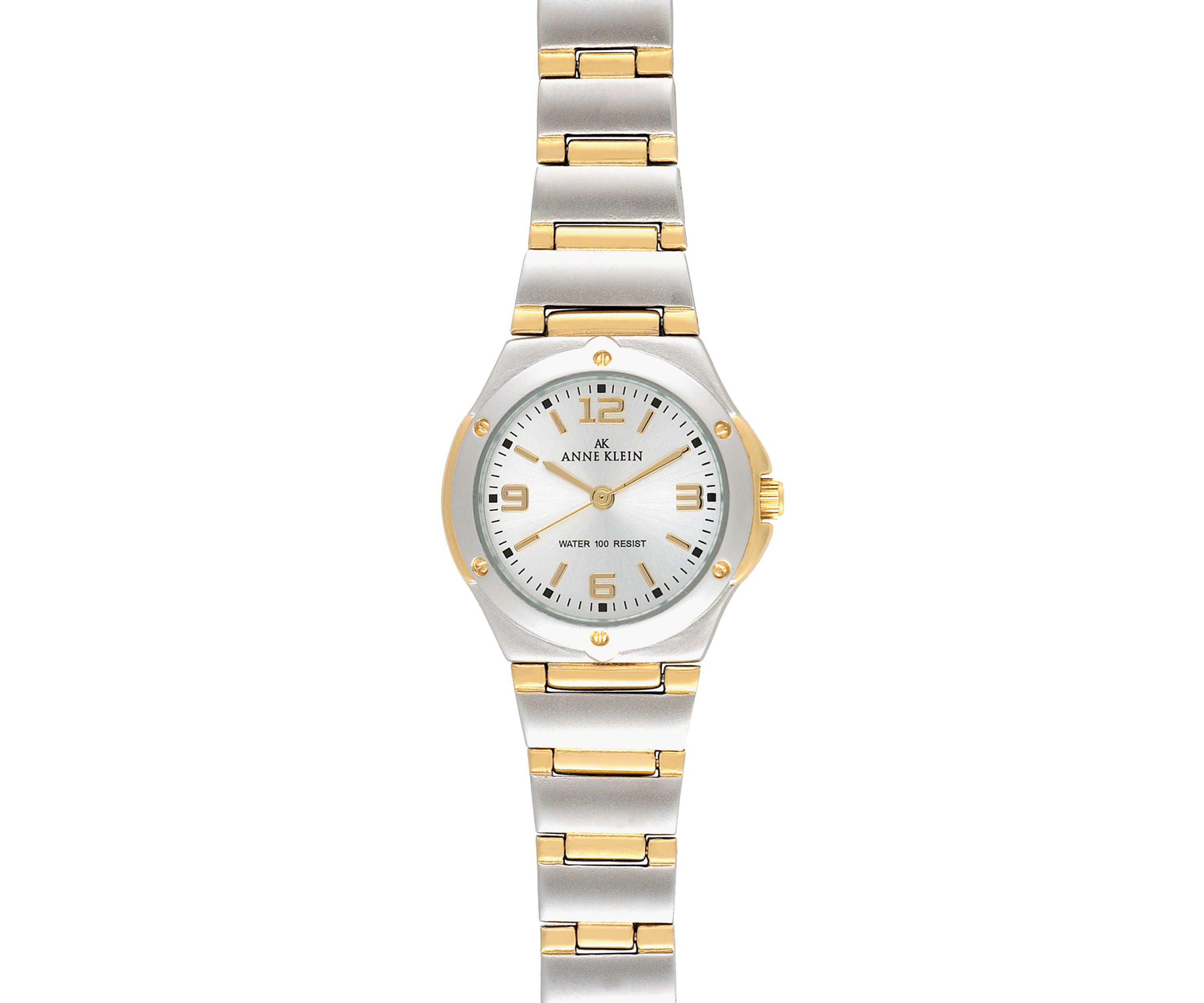 Two-Tone Round Bracelet Watch