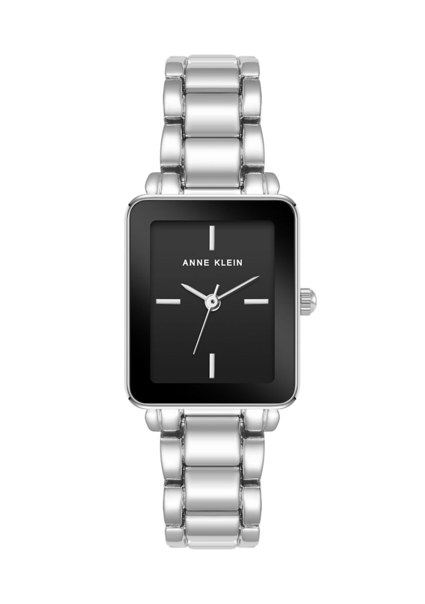Anne Klein Quartz Rectangular Bracelet Watch | Belk display picture 3