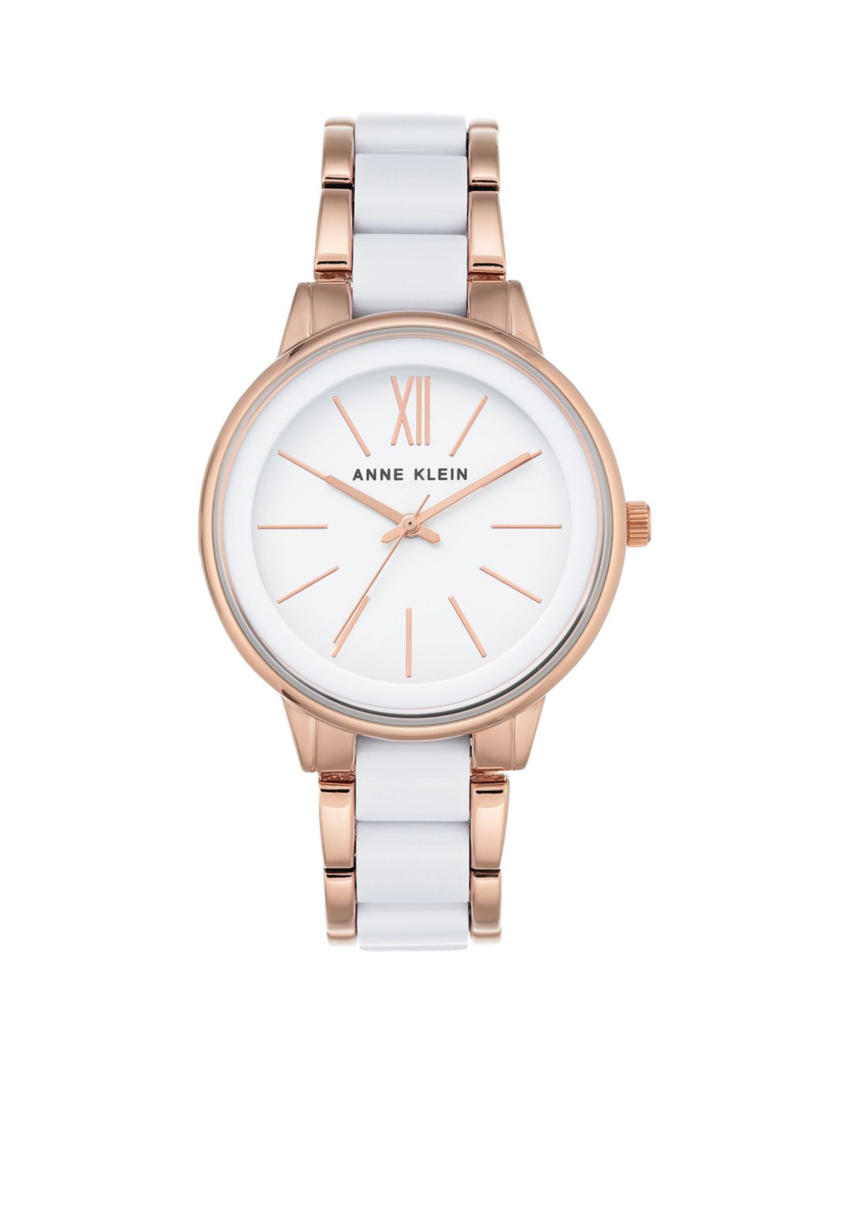 Womens Rose Gold-Tone Bracelet Watch