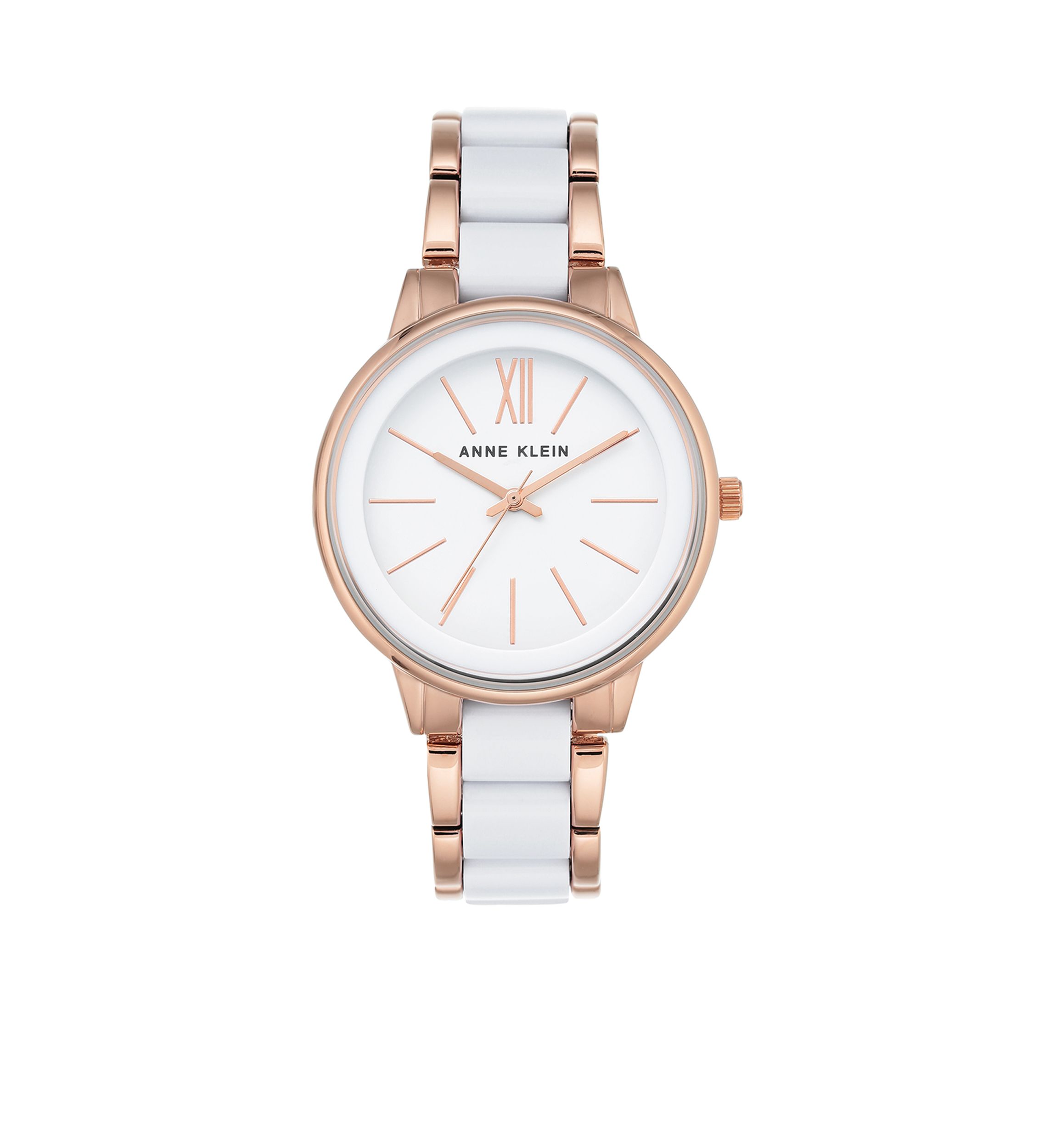 Womens Rose Gold-Tone Bracelet Watch