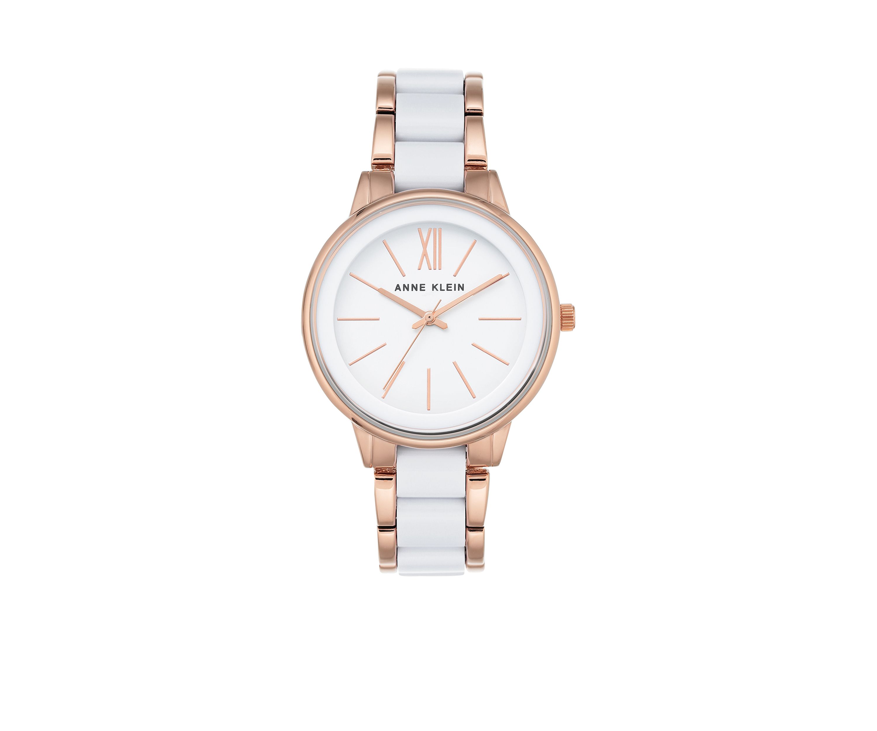 Womens Rose Gold-Tone Bracelet Watch