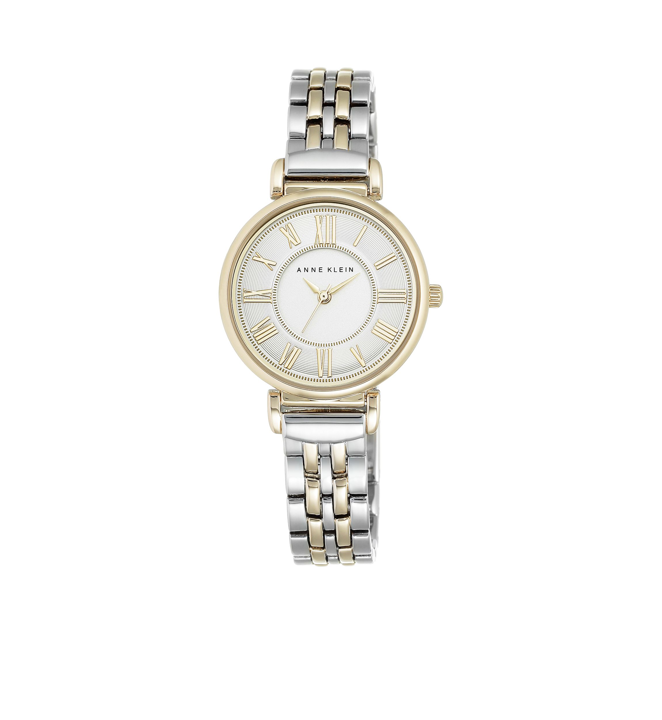 Womens Two-Tone Bracelet Link Watch