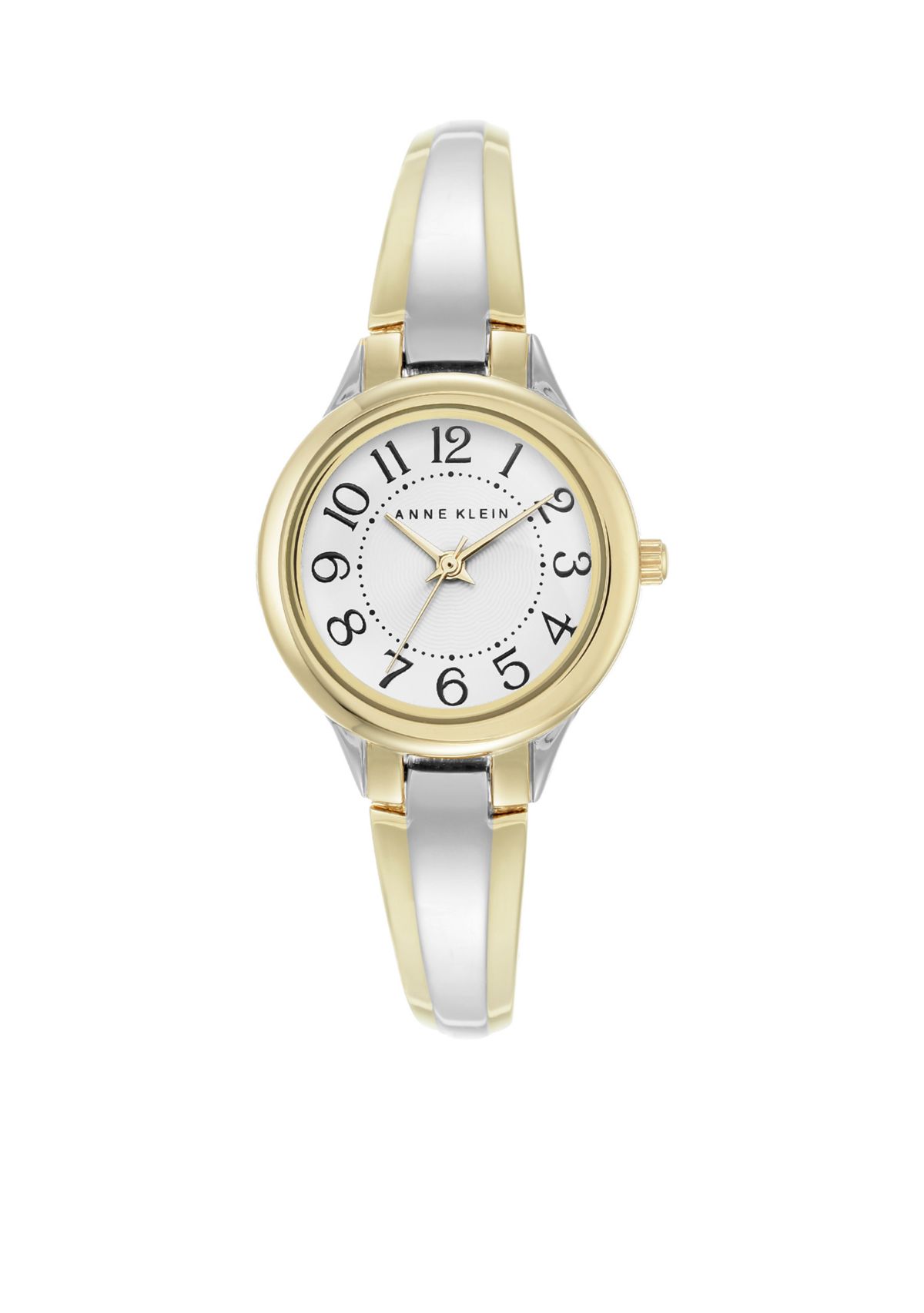 Womens Two-Tone Bangle Watch