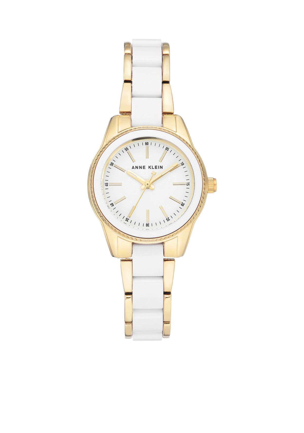 Womens Resin and Mixed Metal Bracelet Watch