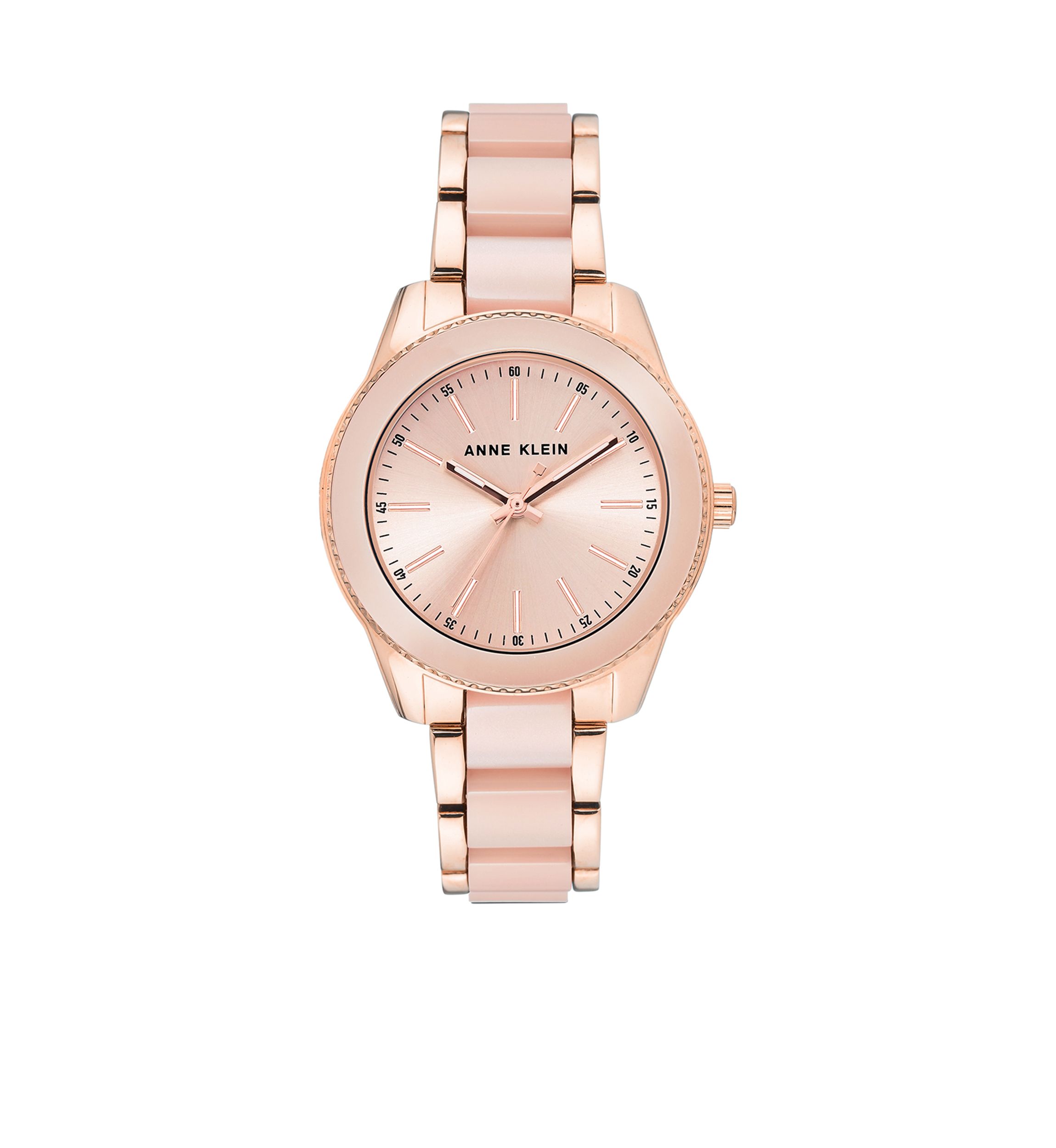 Womens Resin and Mixed Metal Bracelet Watch