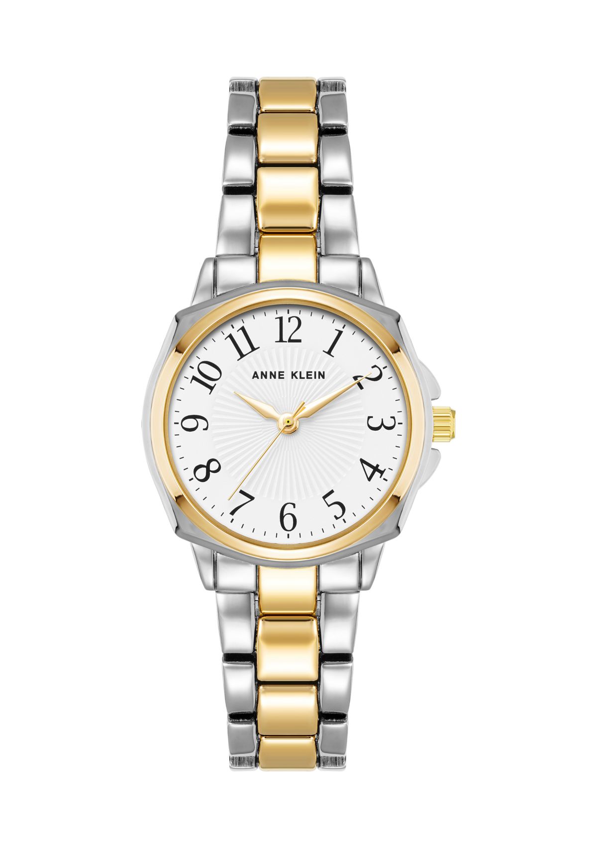 Womens Two Tone Metal Link Braelet Watch - 28 Millimeter