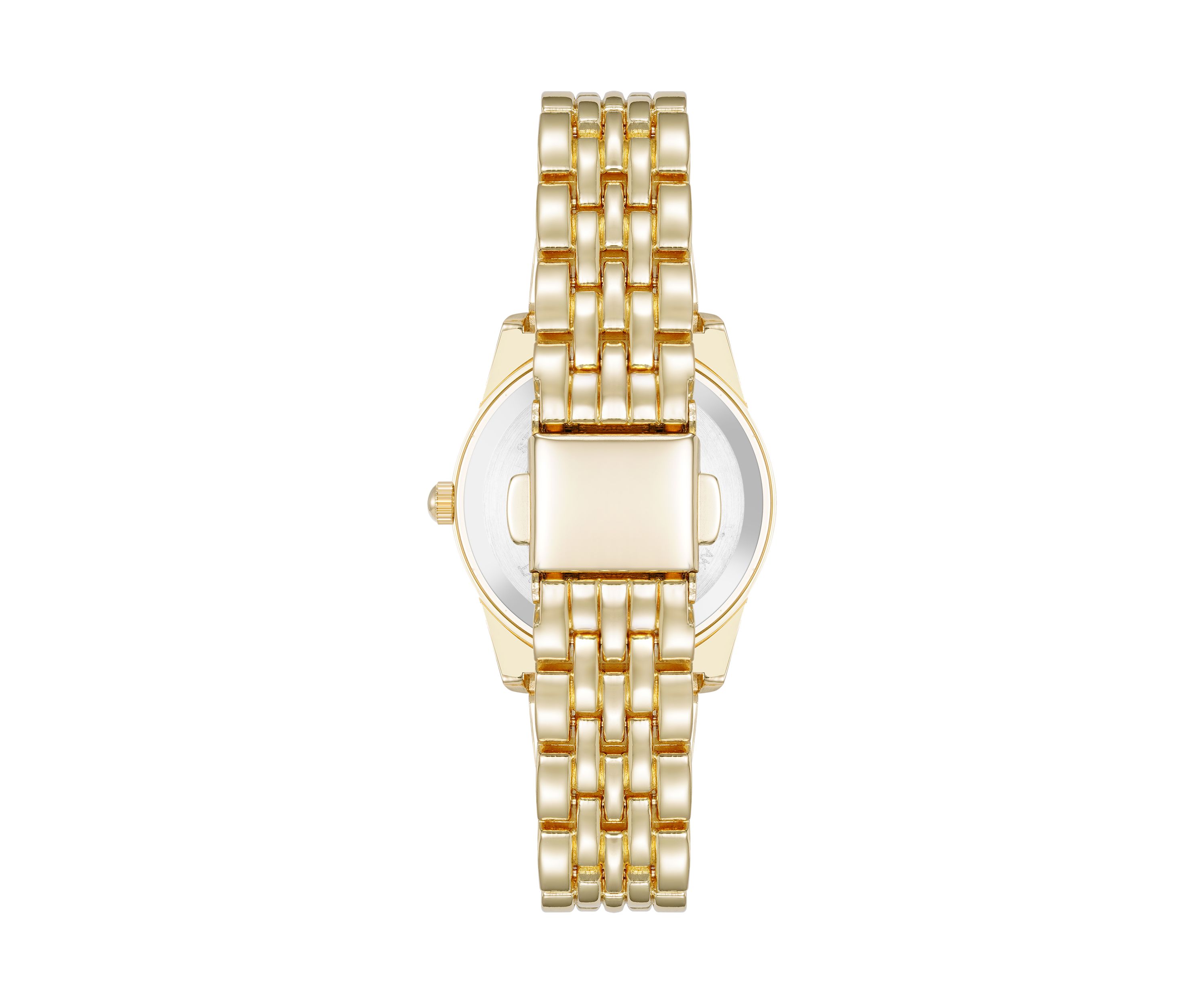 Quartz Casual Coin Edge Alloy Metal Watch