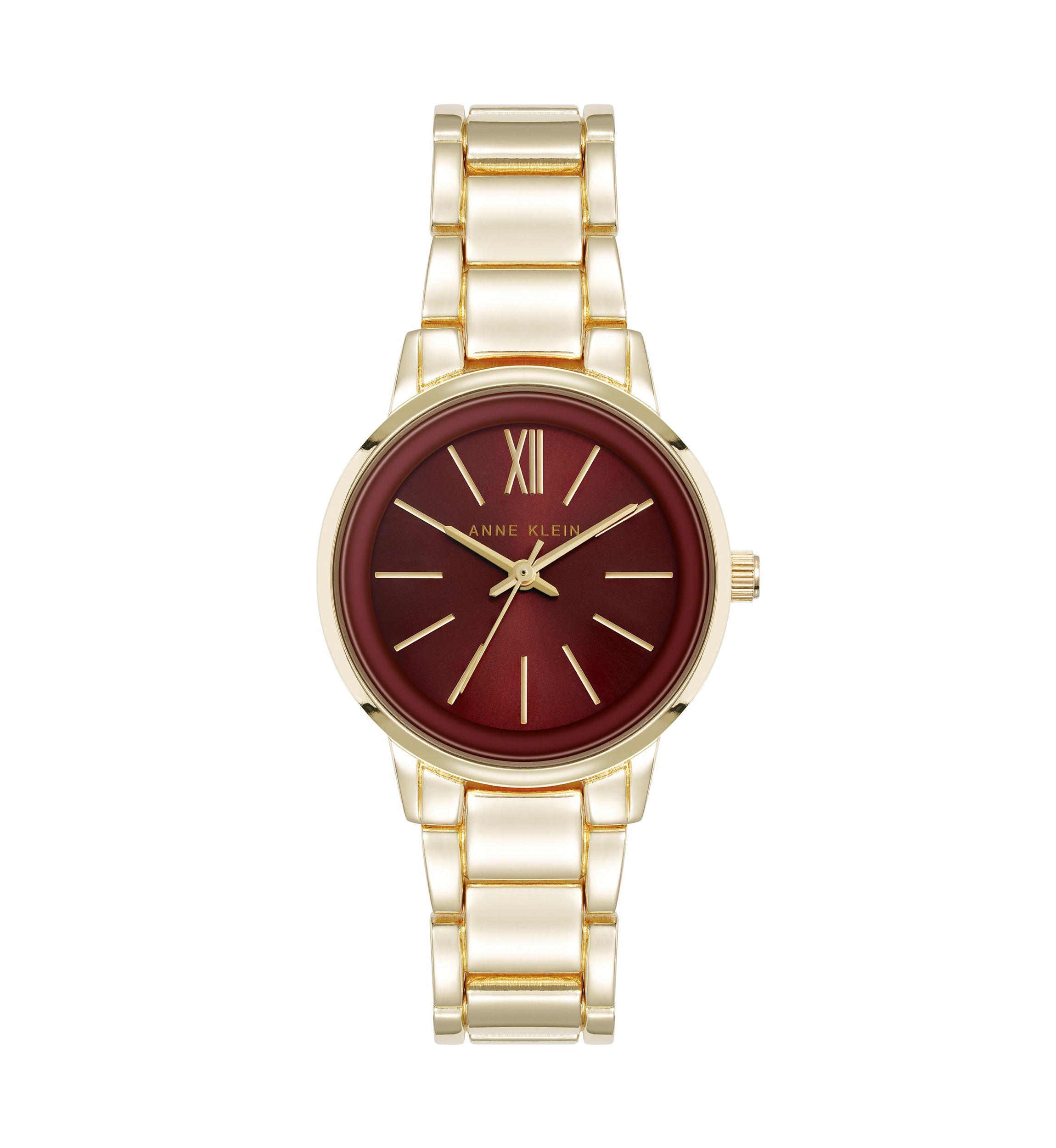 Quartz Minimalist Gold Tone Alloy Metal Watch