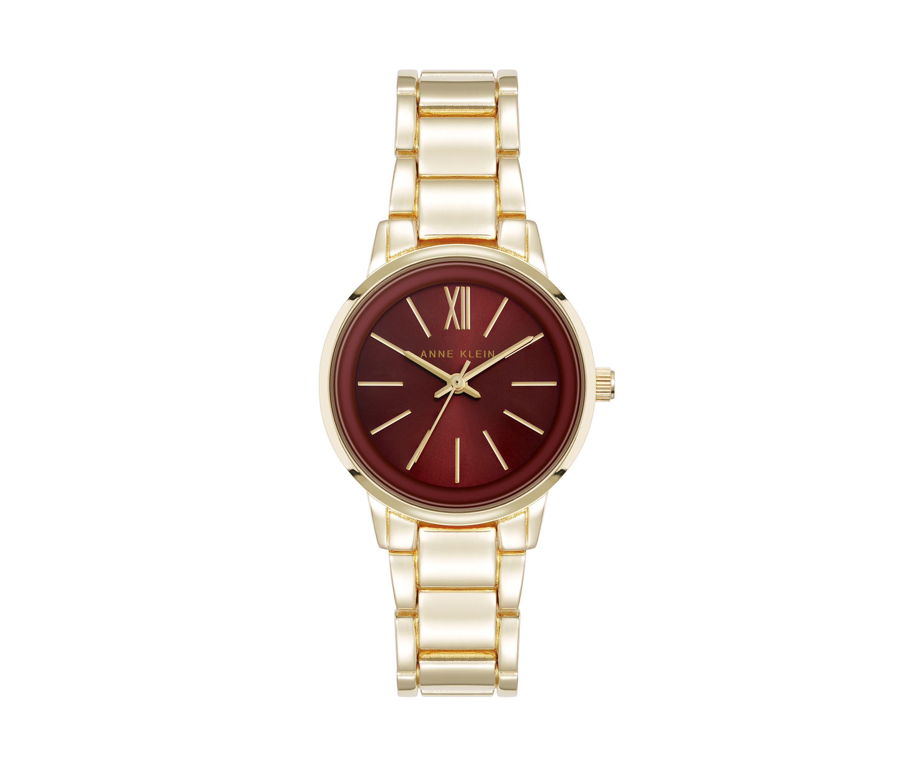 Quartz Minimalist Gold Tone Alloy Metal Watch