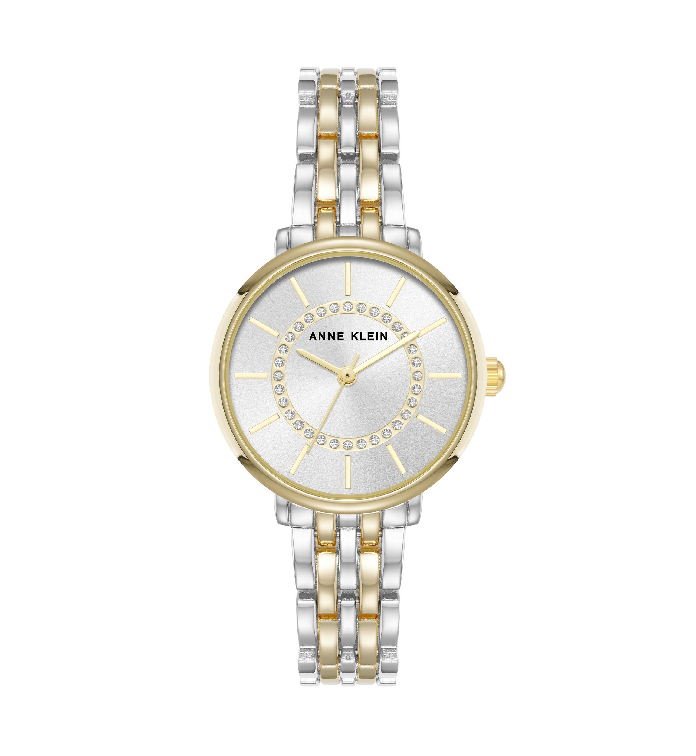 Quartz Classy Two Tone Metal Alloy 30 Millimeter Watch