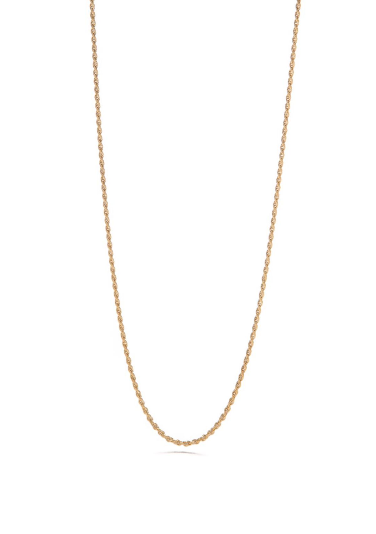24K Gold Over Sterling Silver Chain Necklace