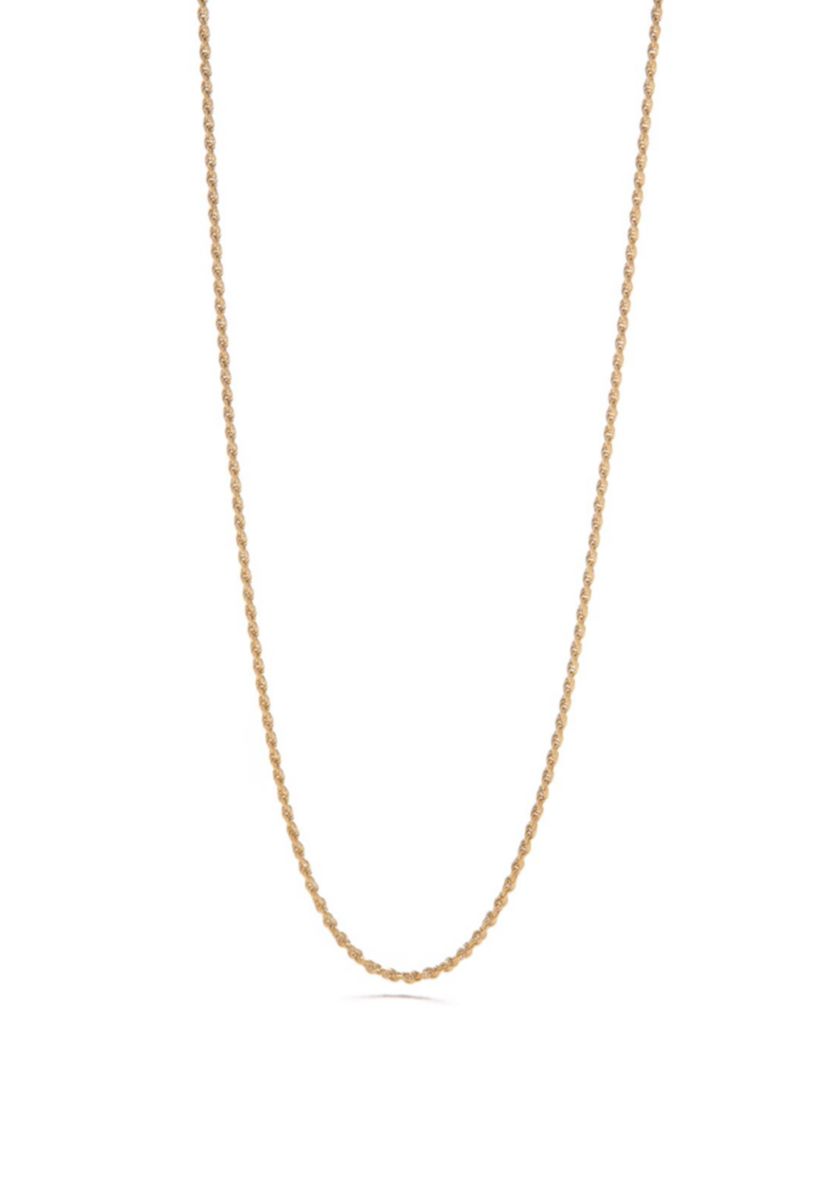 24K Gold Over Sterling Silver Chain Necklace