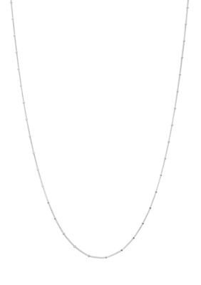 Belk Silverworks Sterling Silver 18'' Chain Necklace