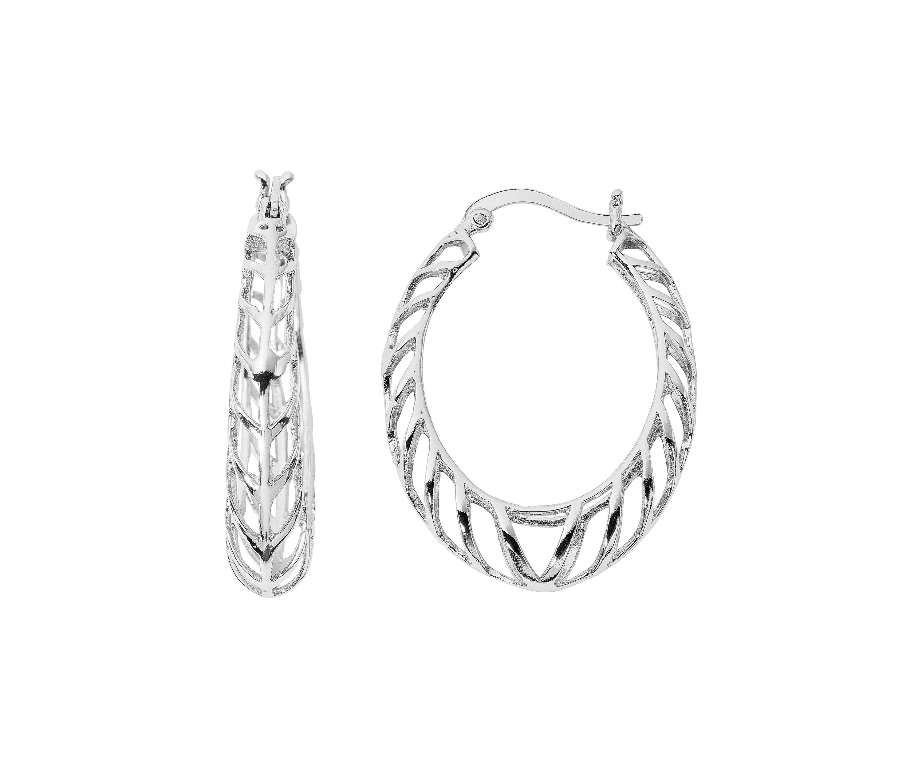 Sterling Silver Hoop Earrings