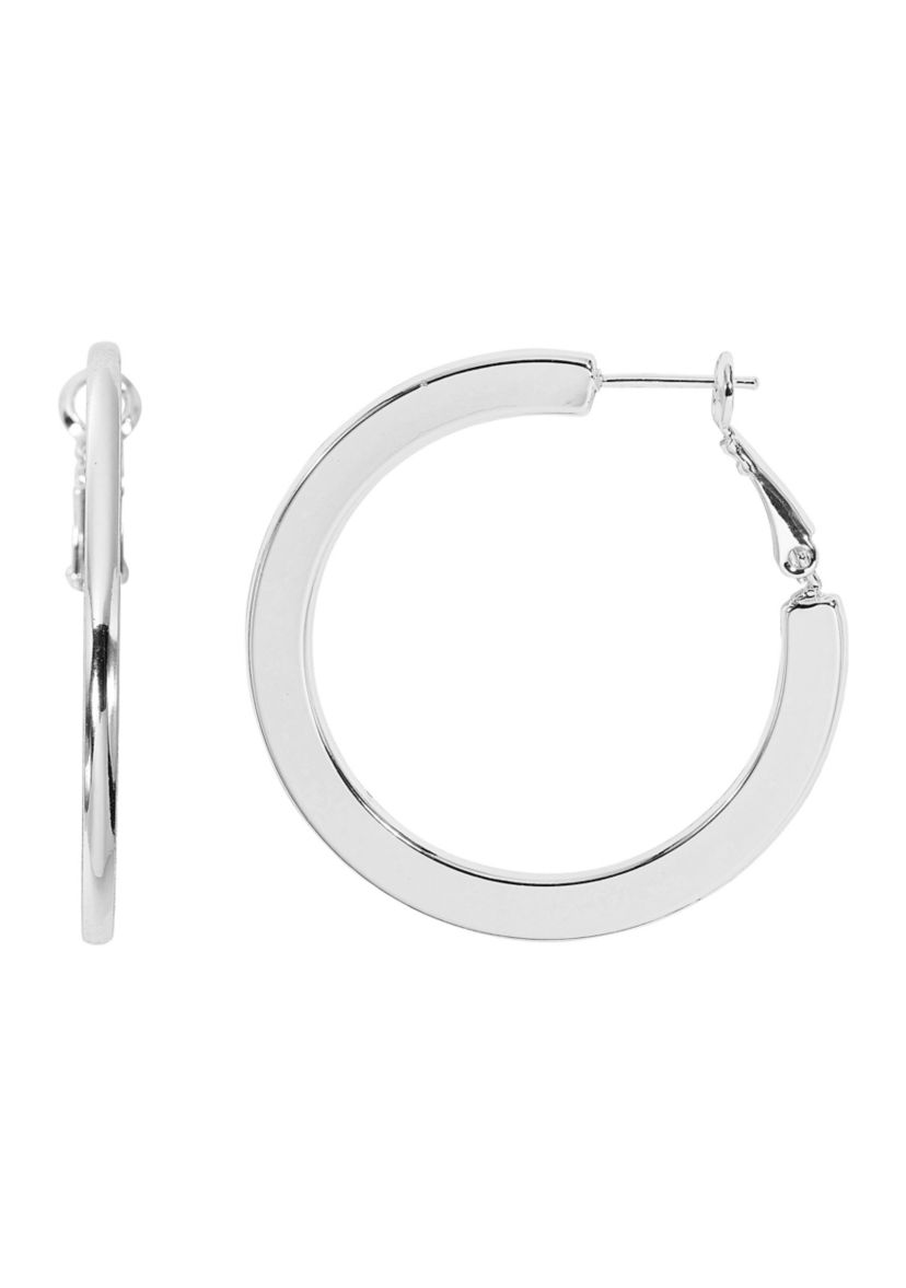 Sterling Silver Hoop Earrings