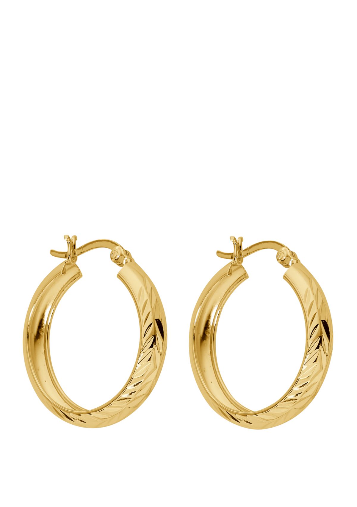 Click Top Hoop Earrings