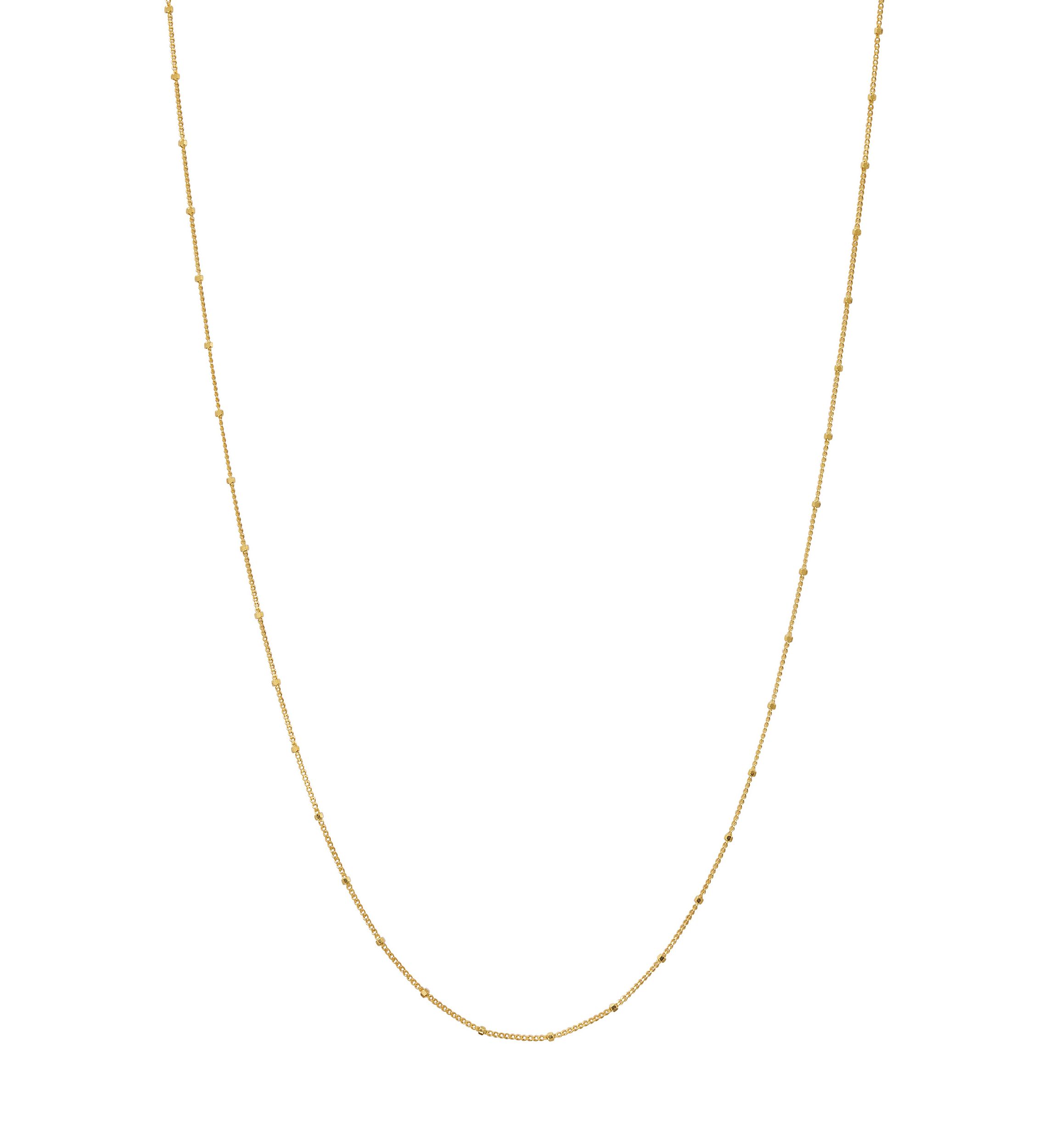 Gold Plated 18 Chain Link Necklace
