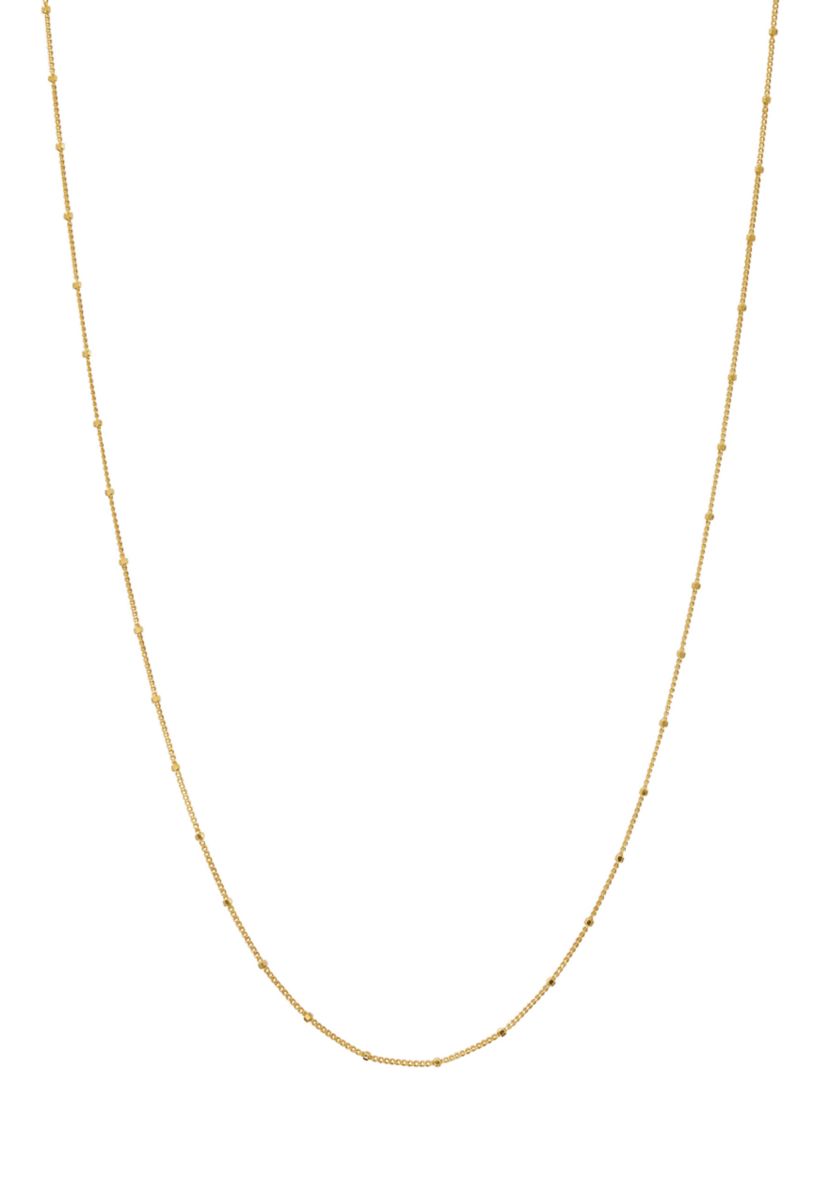 Gold Plated 18 Chain Link Necklace