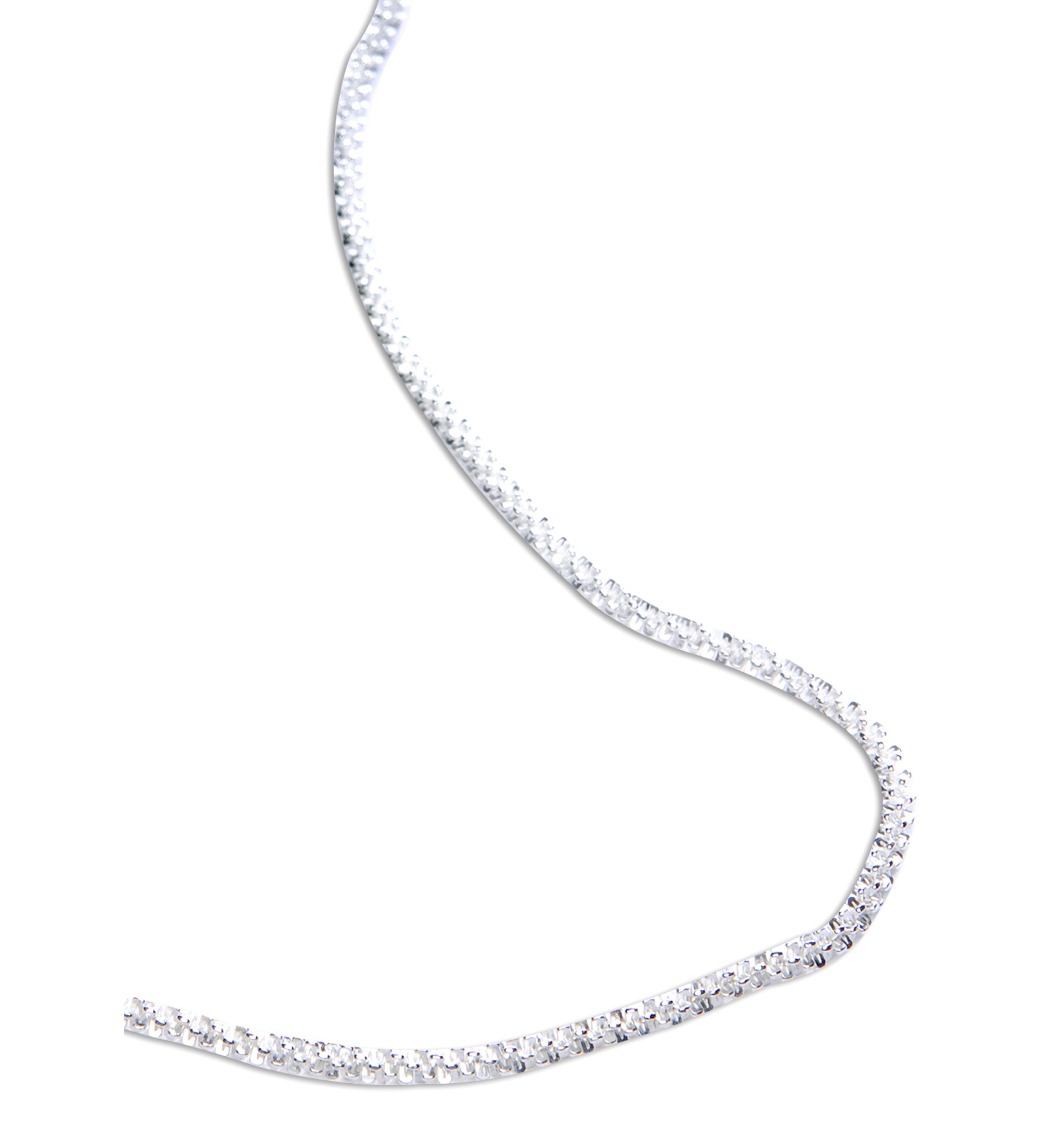 18" Silver Plated Fancy Rolo Chain 