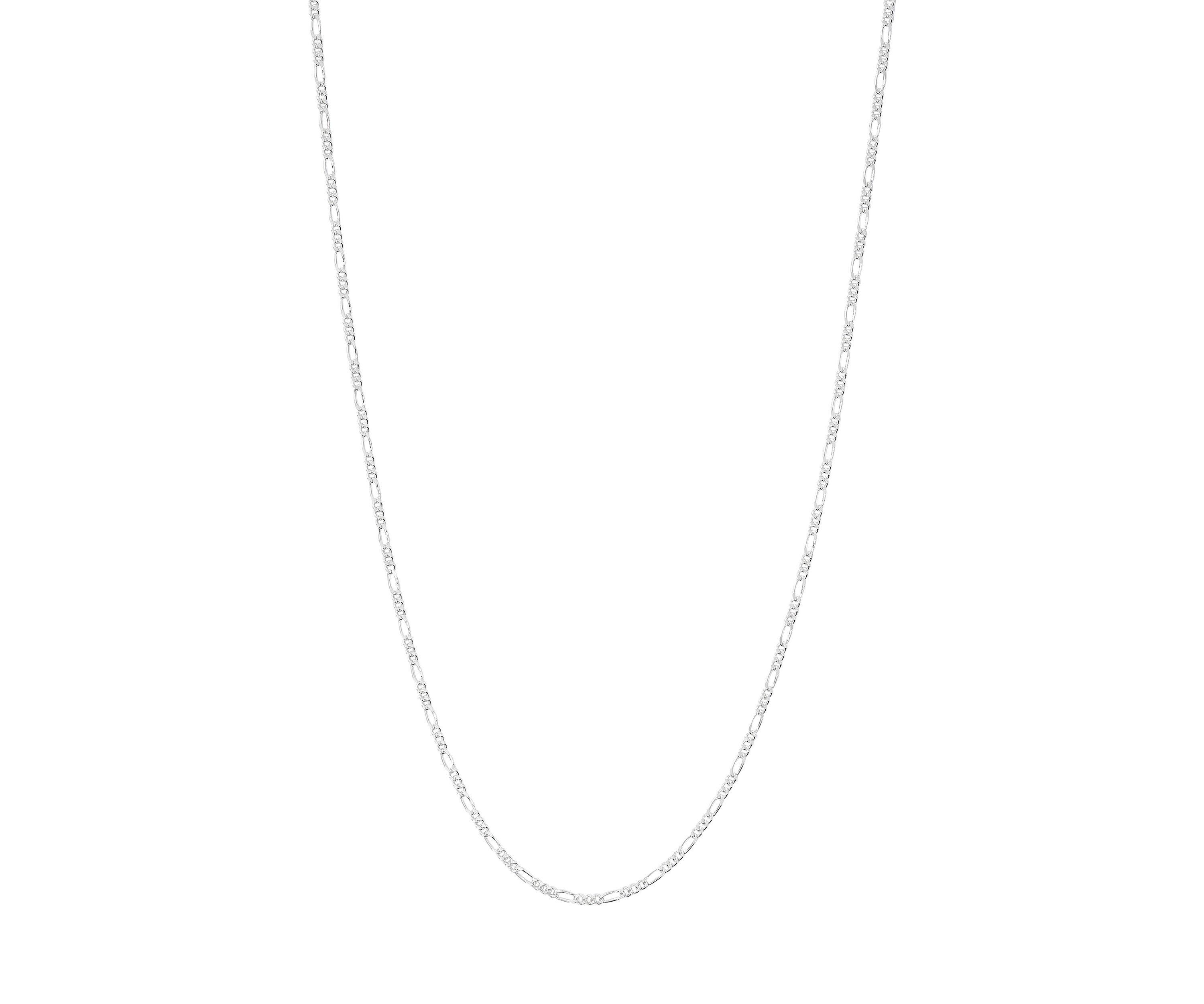 Silver Plated Figaro Chain