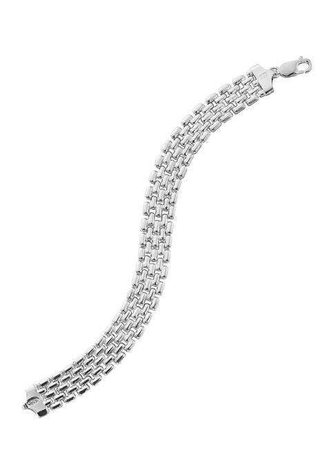 Belk Silverworks Italian Sterling Silver Chain Bracelet