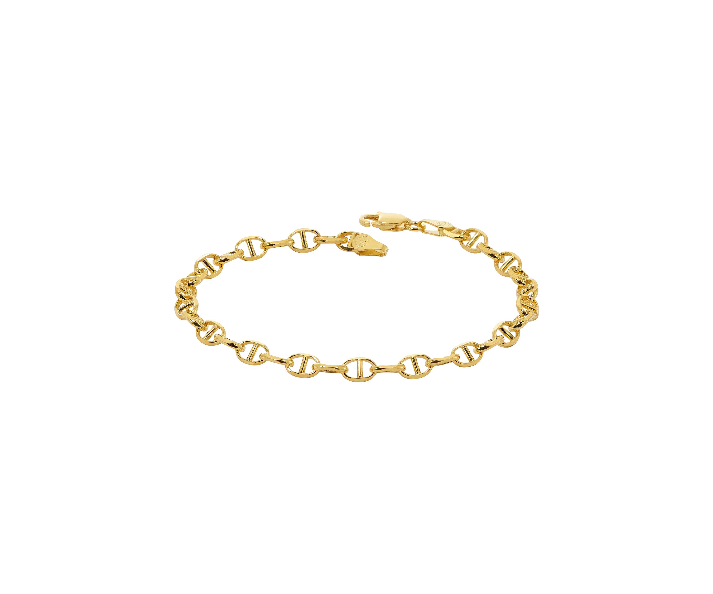 Gold Plated Chain Bracelet