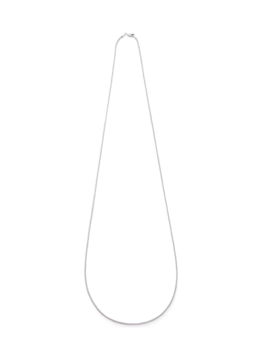 Sterling Silver Popcorn Necklace 