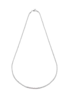 Belk Silverworks Sterling Silver Twist Necklace