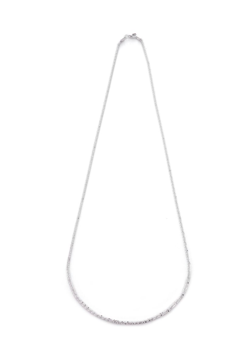 Sterling Silver Twist Necklace