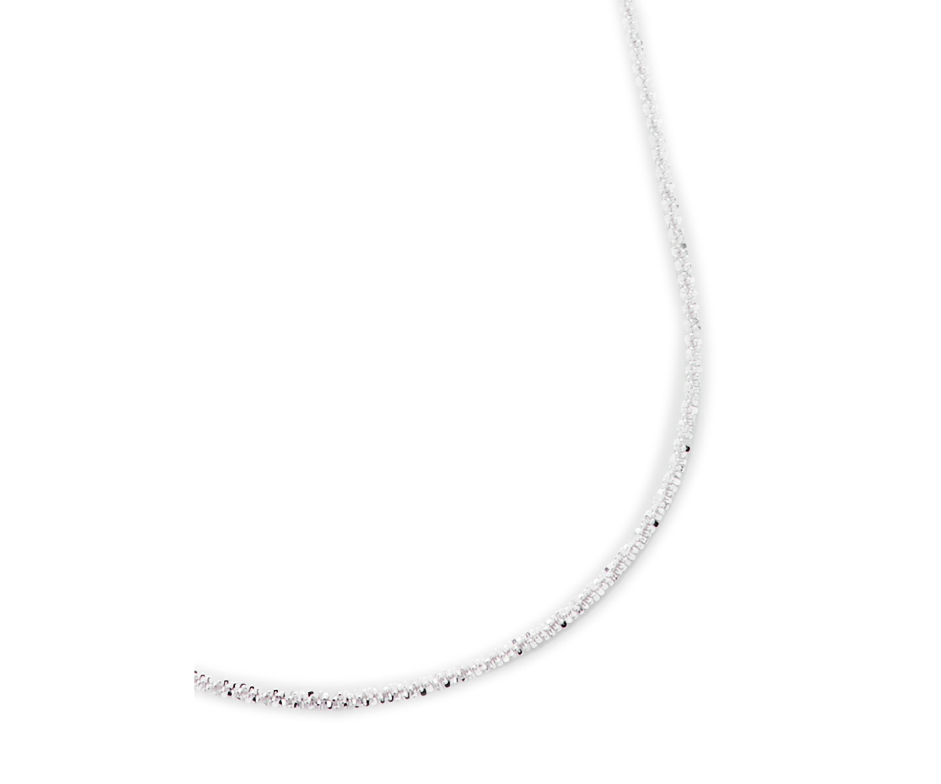 Sterling Silver Twist Necklace