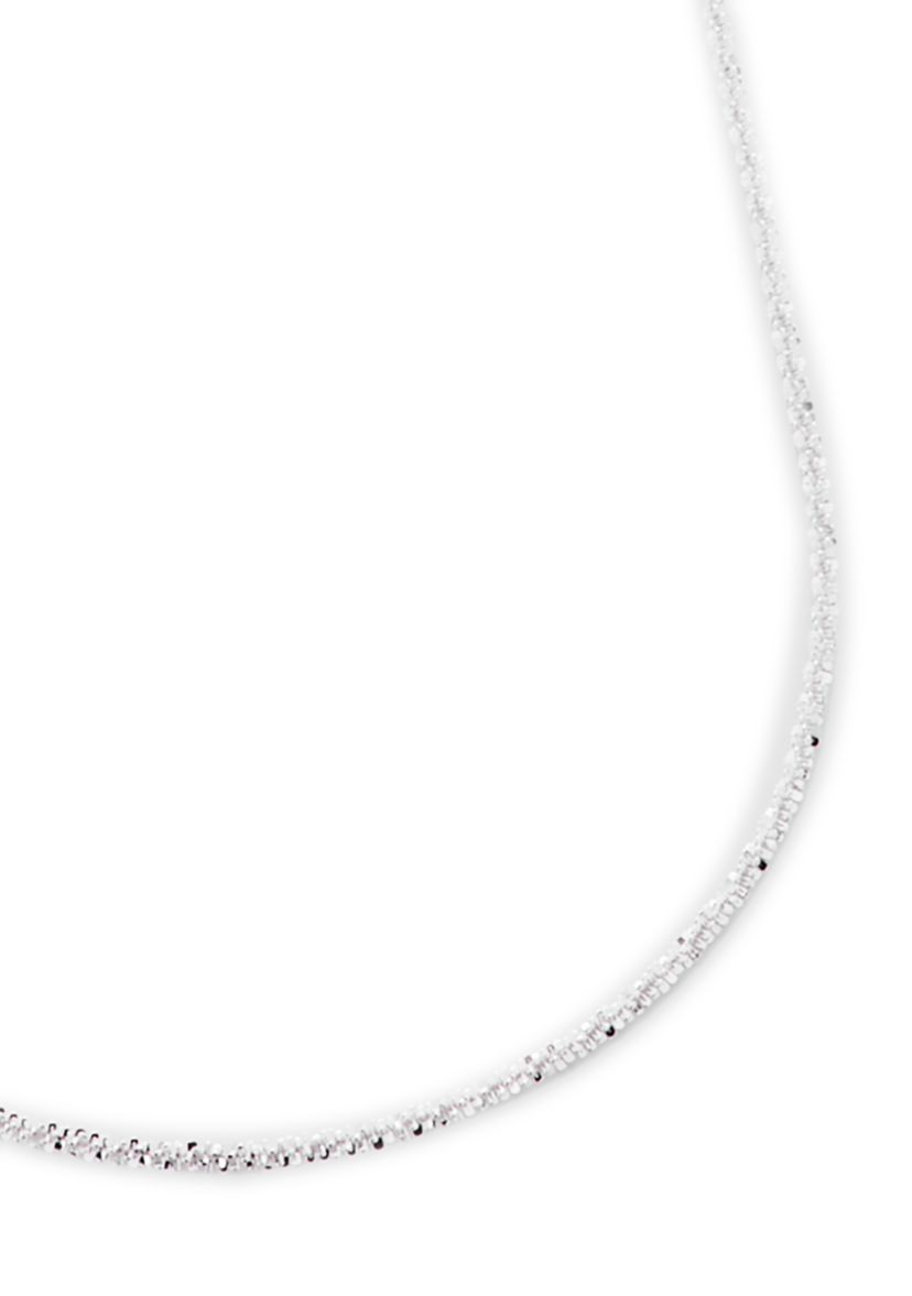 Sterling Silver Twist Necklace