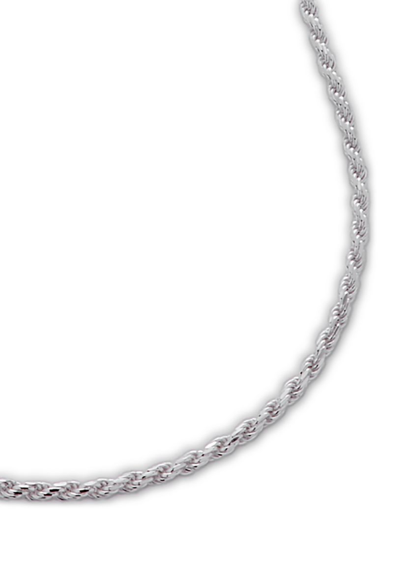 Sterling Silver 18 Inch Rope Chain Necklace