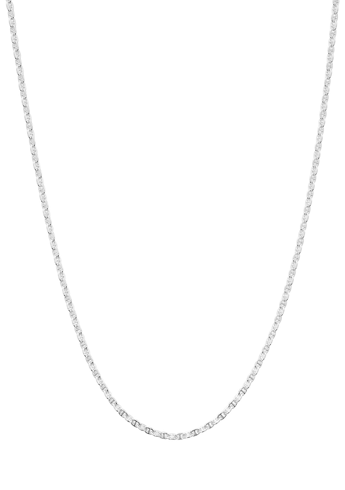 Sterling Silver Small Chain Link Necklace