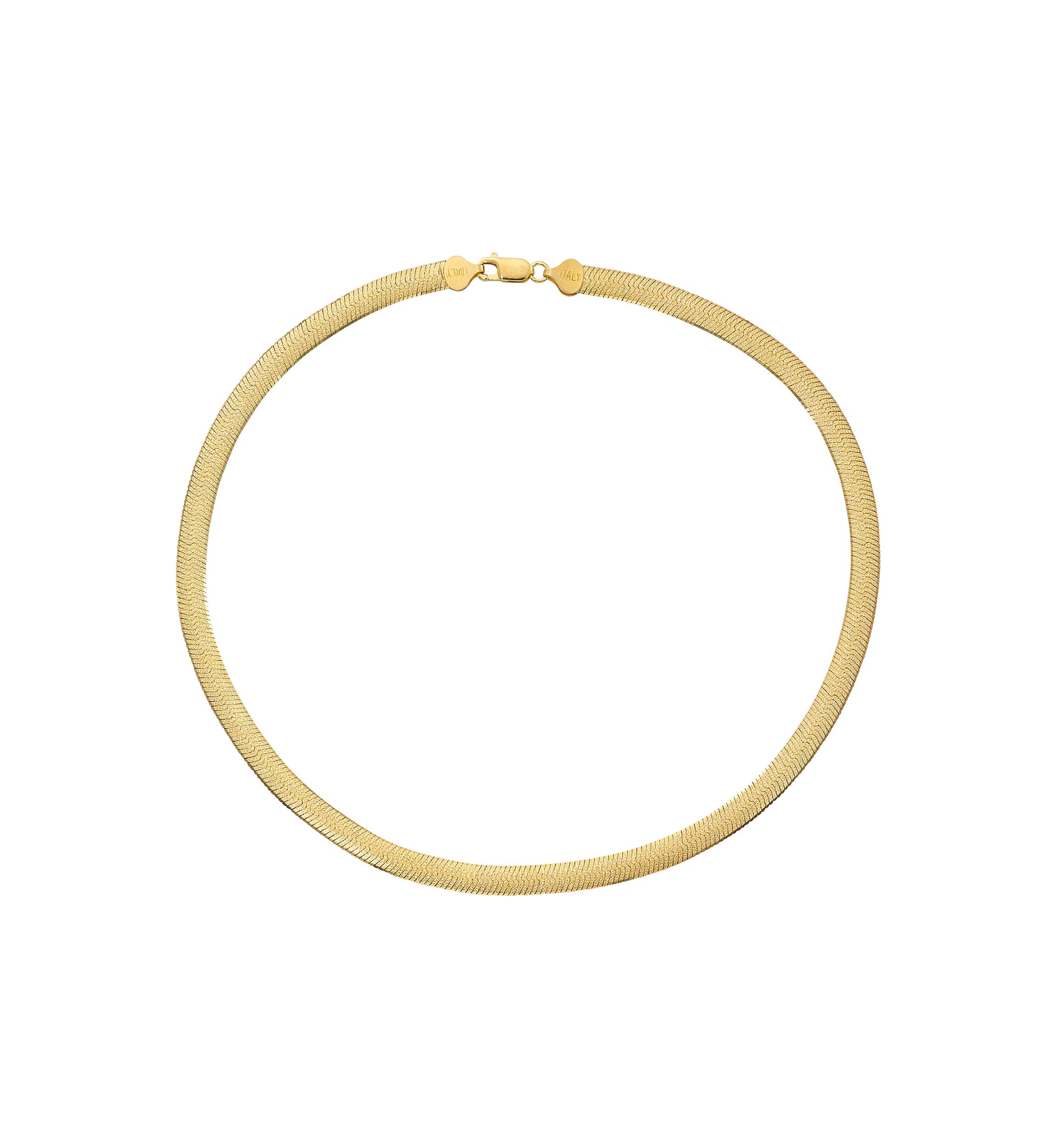 18 Inch Omega Chain Necklace