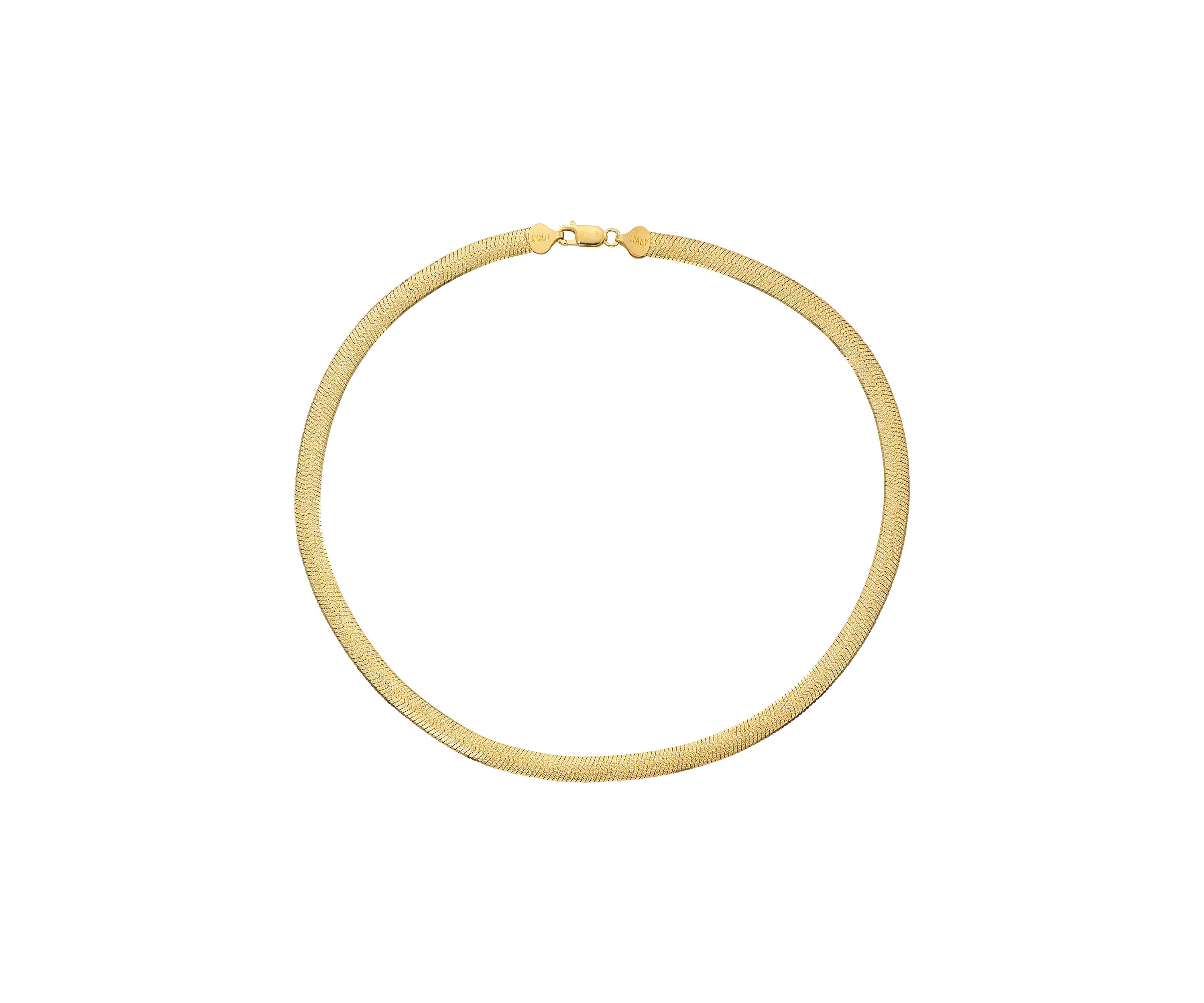 18 Inch Omega Chain Necklace