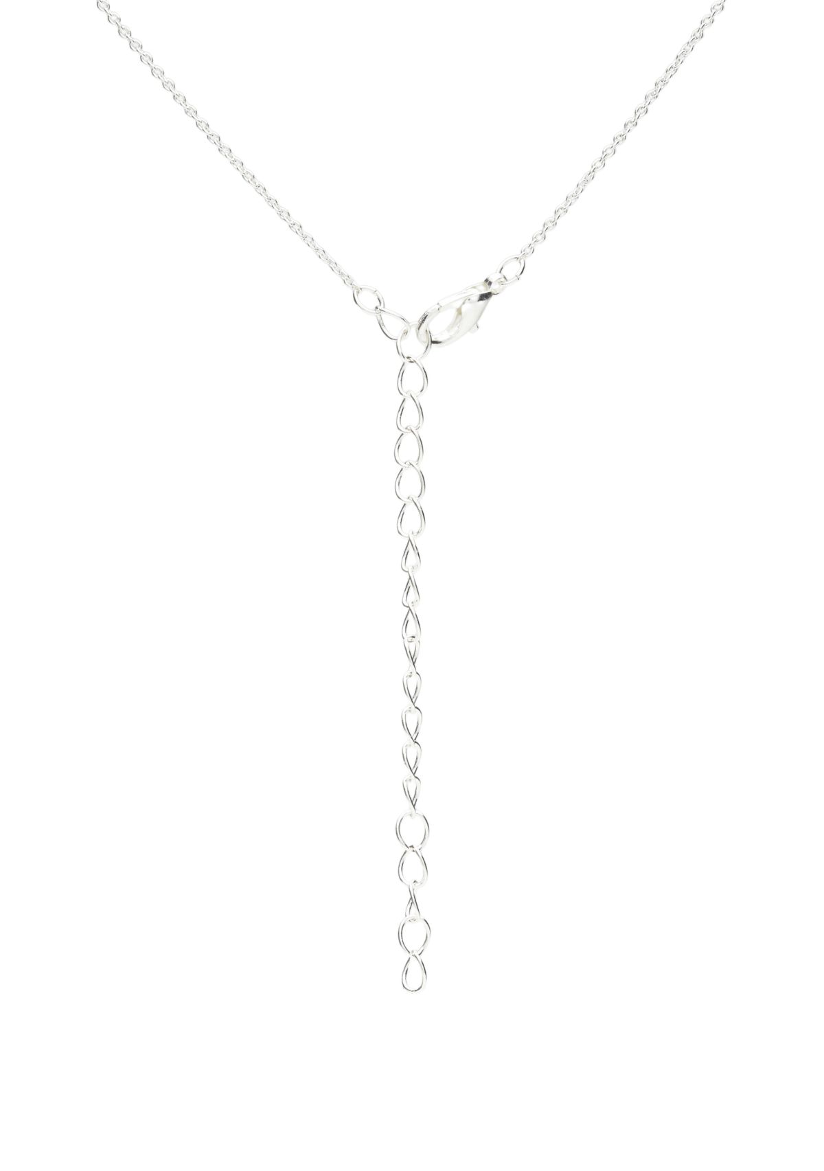 Square Stone Necklace and Earrings Set